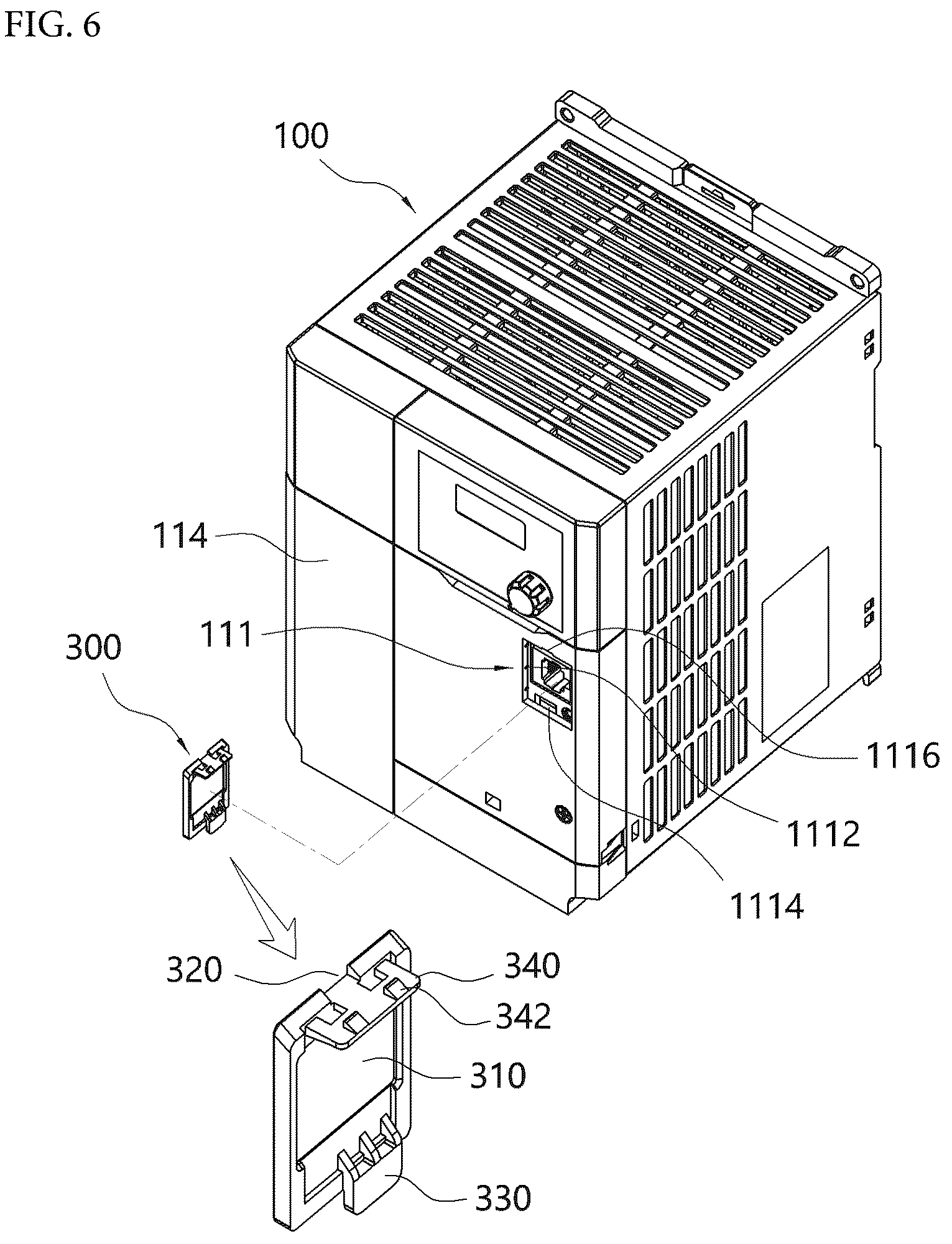 Patent US12453032 Figure 6 – Inverter device
