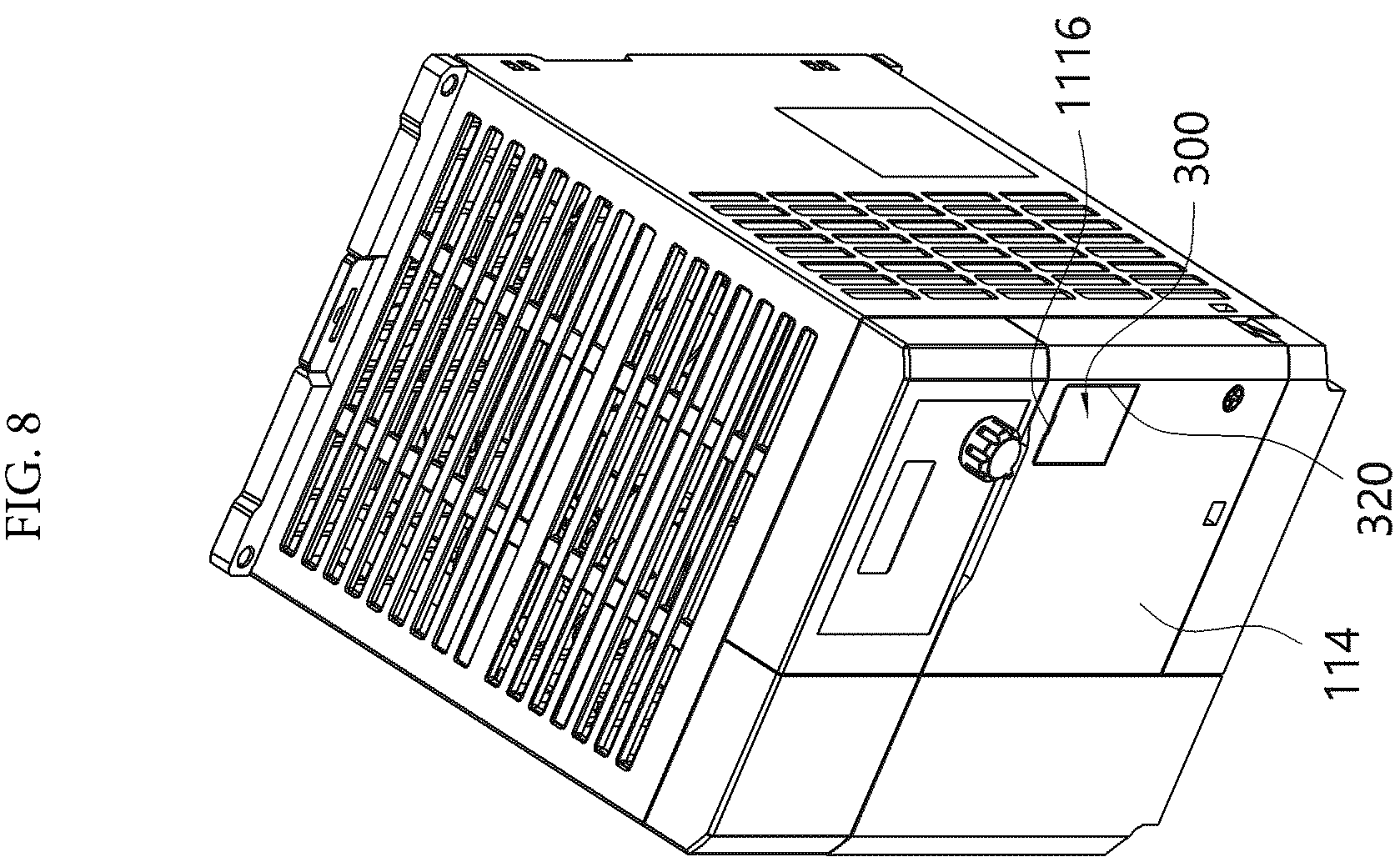 Patent US12453032 Figure 8 – Inverter device