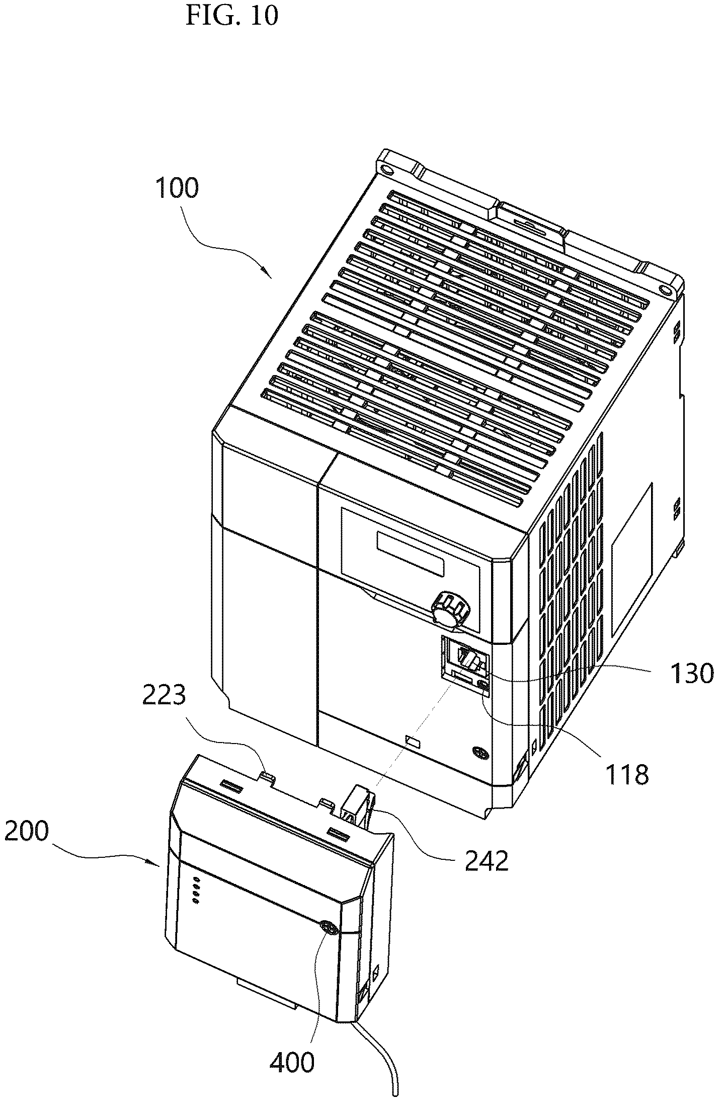 Patent US12453032 Figure 10 – Inverter device