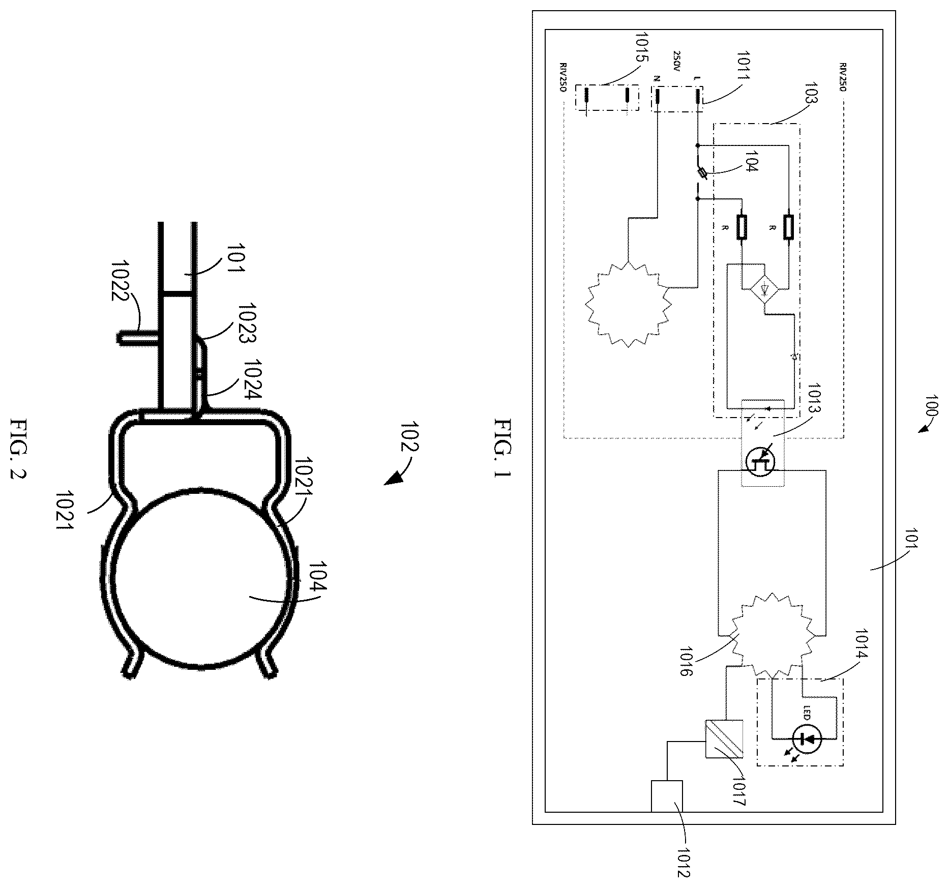 Patent US12453033 Figure 1 – Electrical module and associated backplane