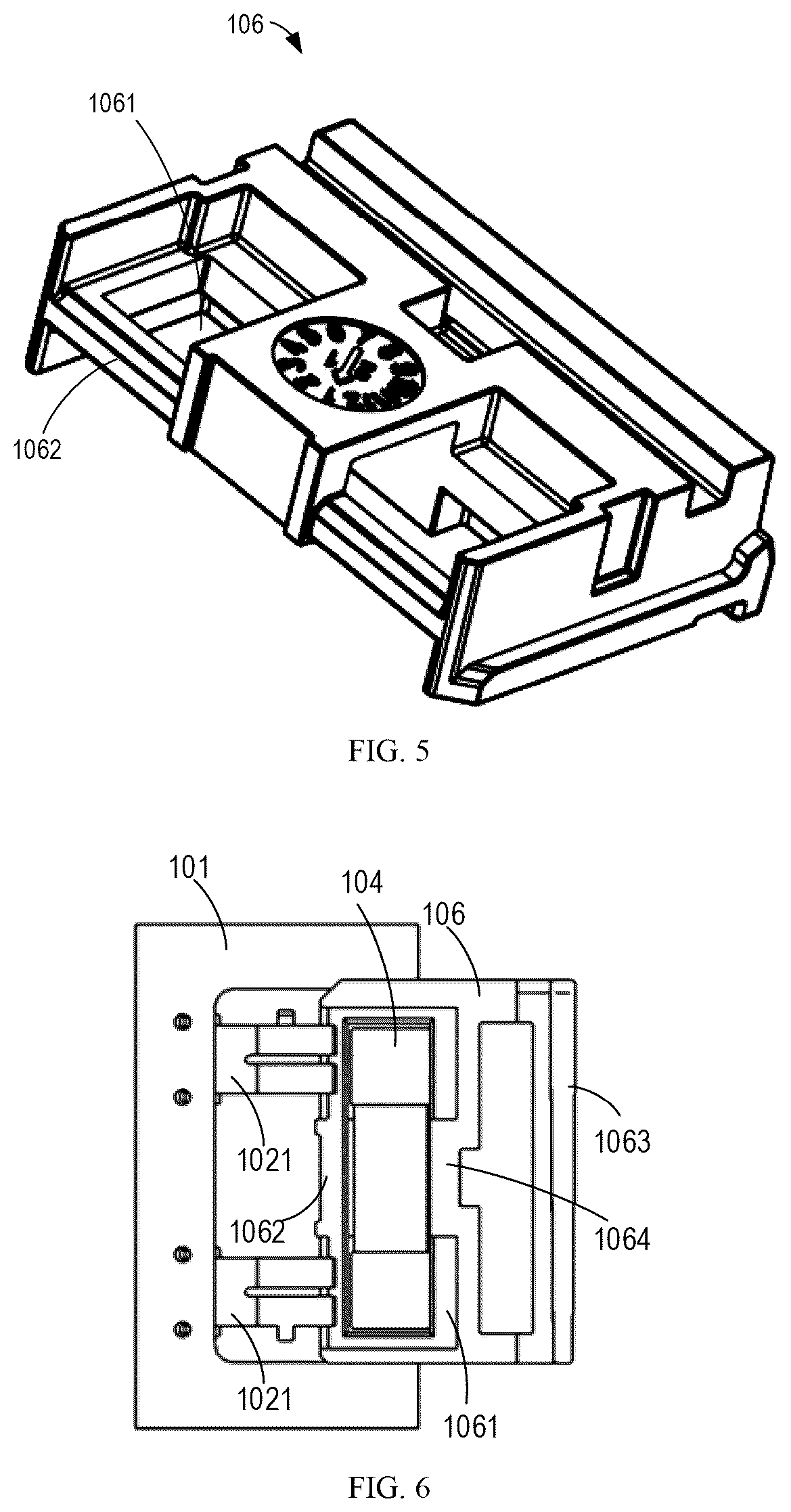 Patent US12453033 Figure 3 – Electrical module and associated backplane