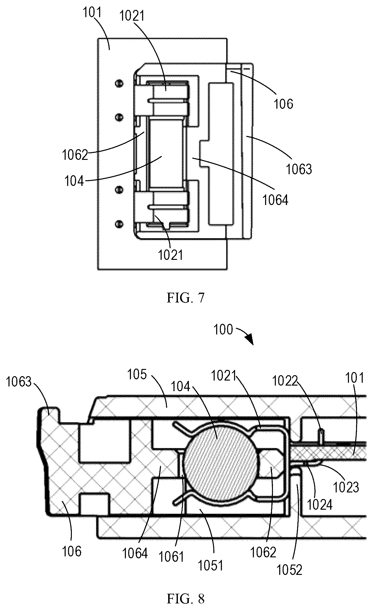 Patent US12453033 Figure 4 – Electrical module and associated backplane