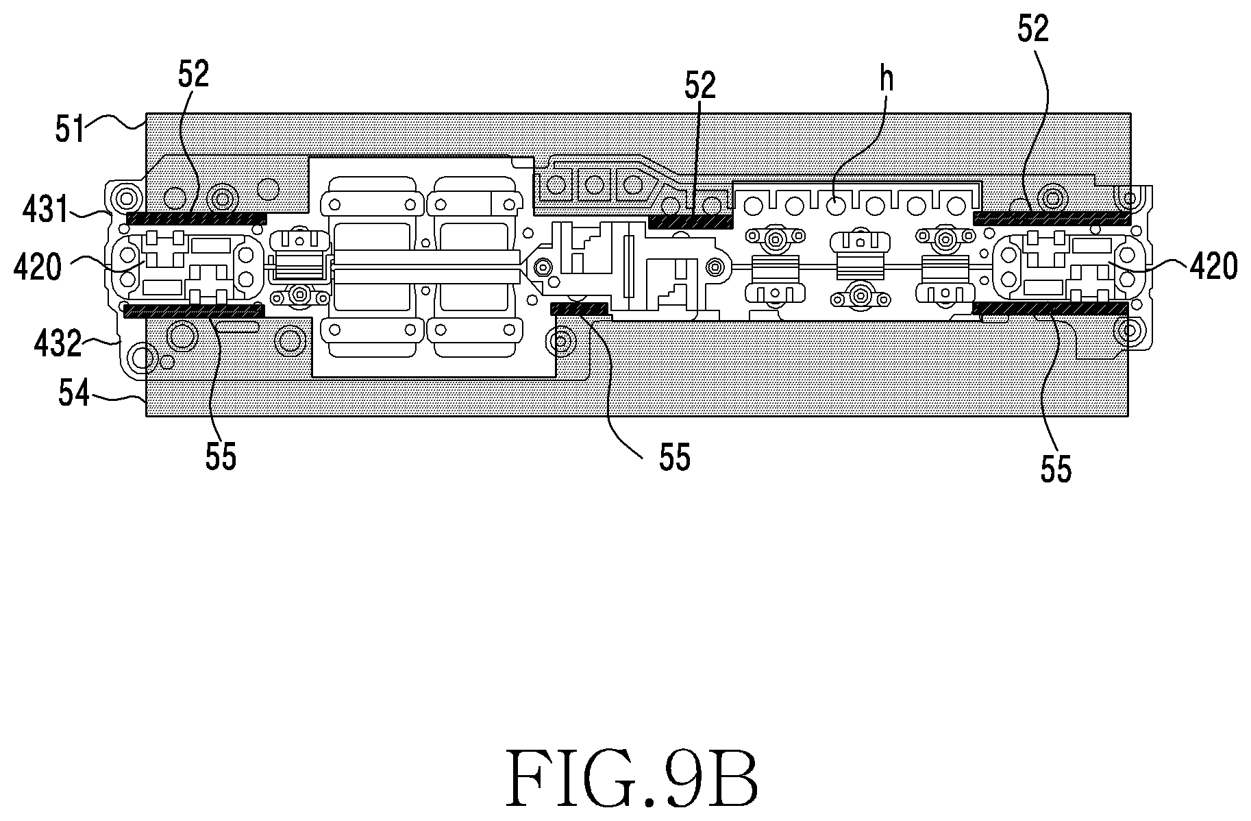 Patent US12453056 Figure 12 – Foldable electronic device comprising heat-dissipating structure
