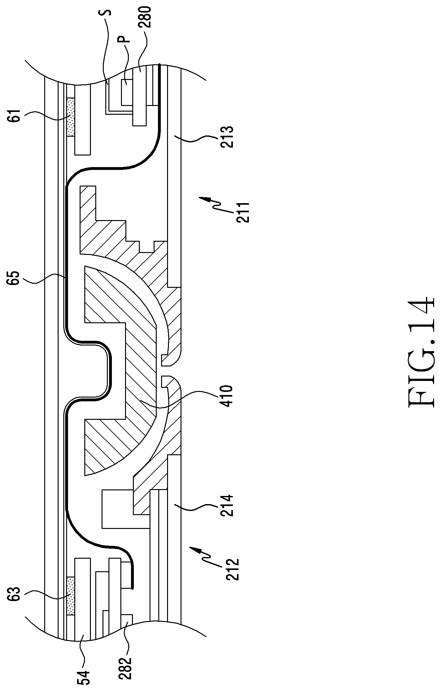Patent US12453056 Figure 19 – Foldable electronic device comprising heat-dissipating structure