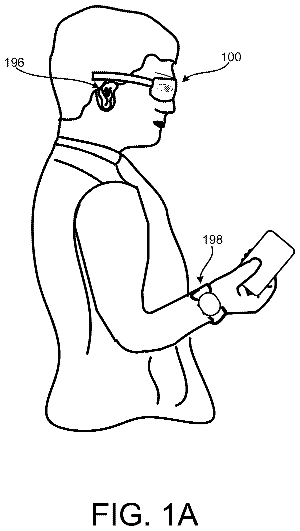 Patent US12453057 — Thermal management for head mounted wearable device — Figure 1