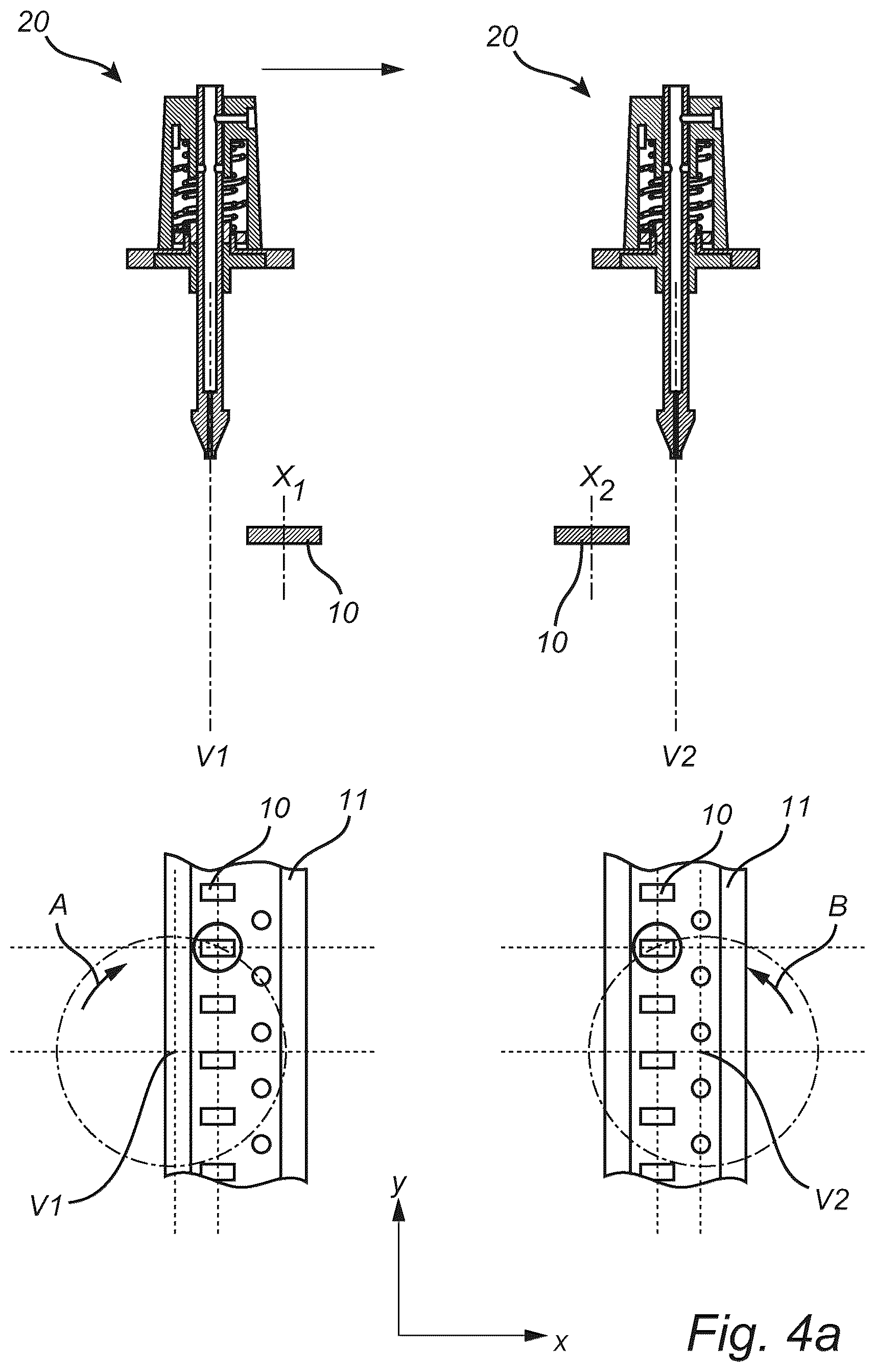 Patent US12453068 Figure 4 – Mounting tool for a component mounting machine