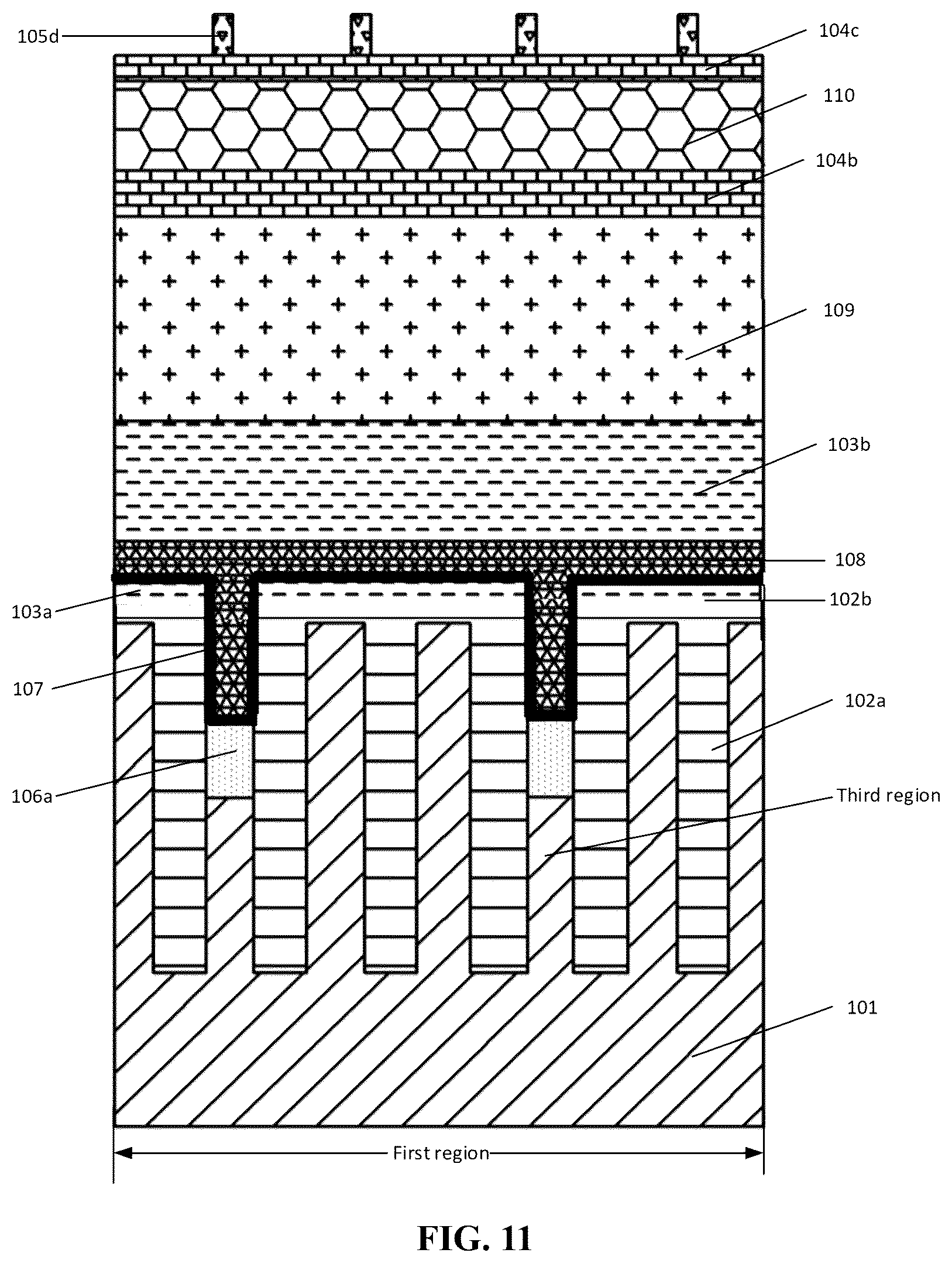 Patent US12453081 Figure 11 – Method of forming a bit line structure