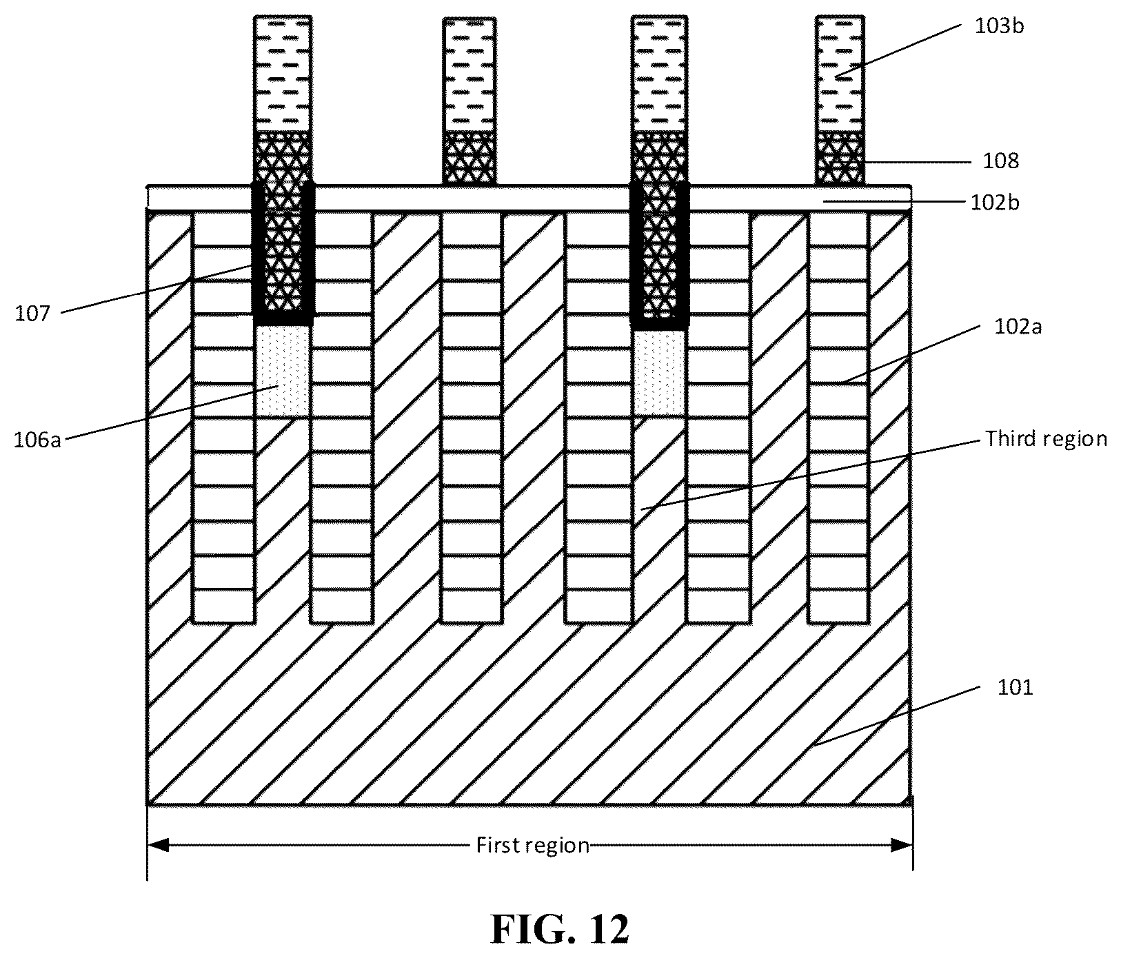 Patent US12453081 Figure 12 – Method of forming a bit line structure