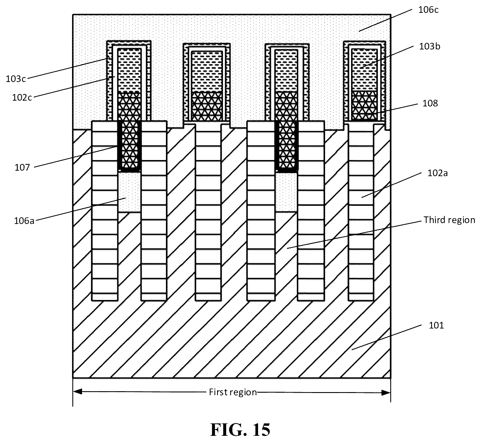 Patent US12453081 Figure 15 – Method of forming a bit line structure