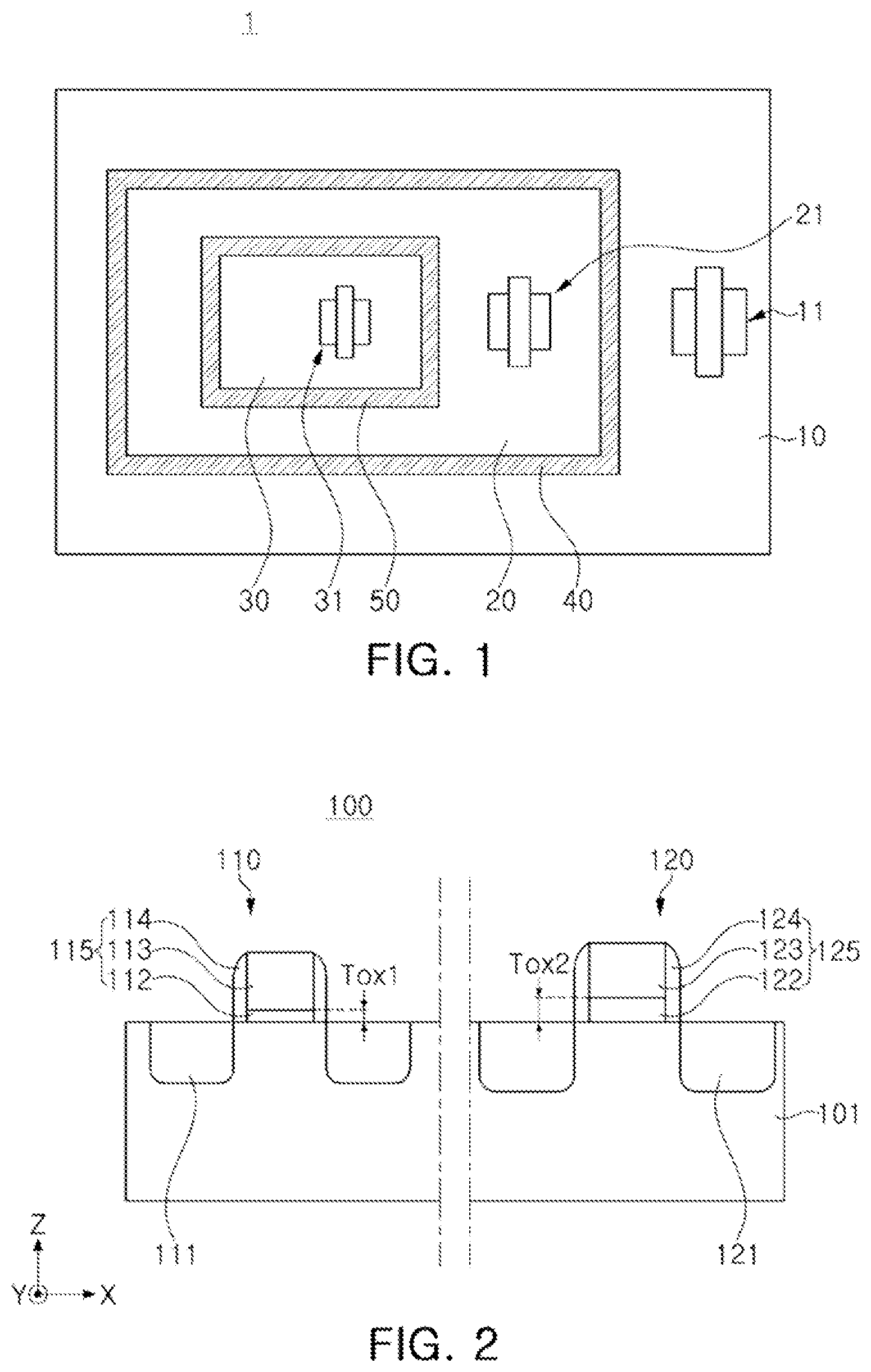 Patent US12453097 Figure 1 – Semiconductor device and memory device including a dummy element