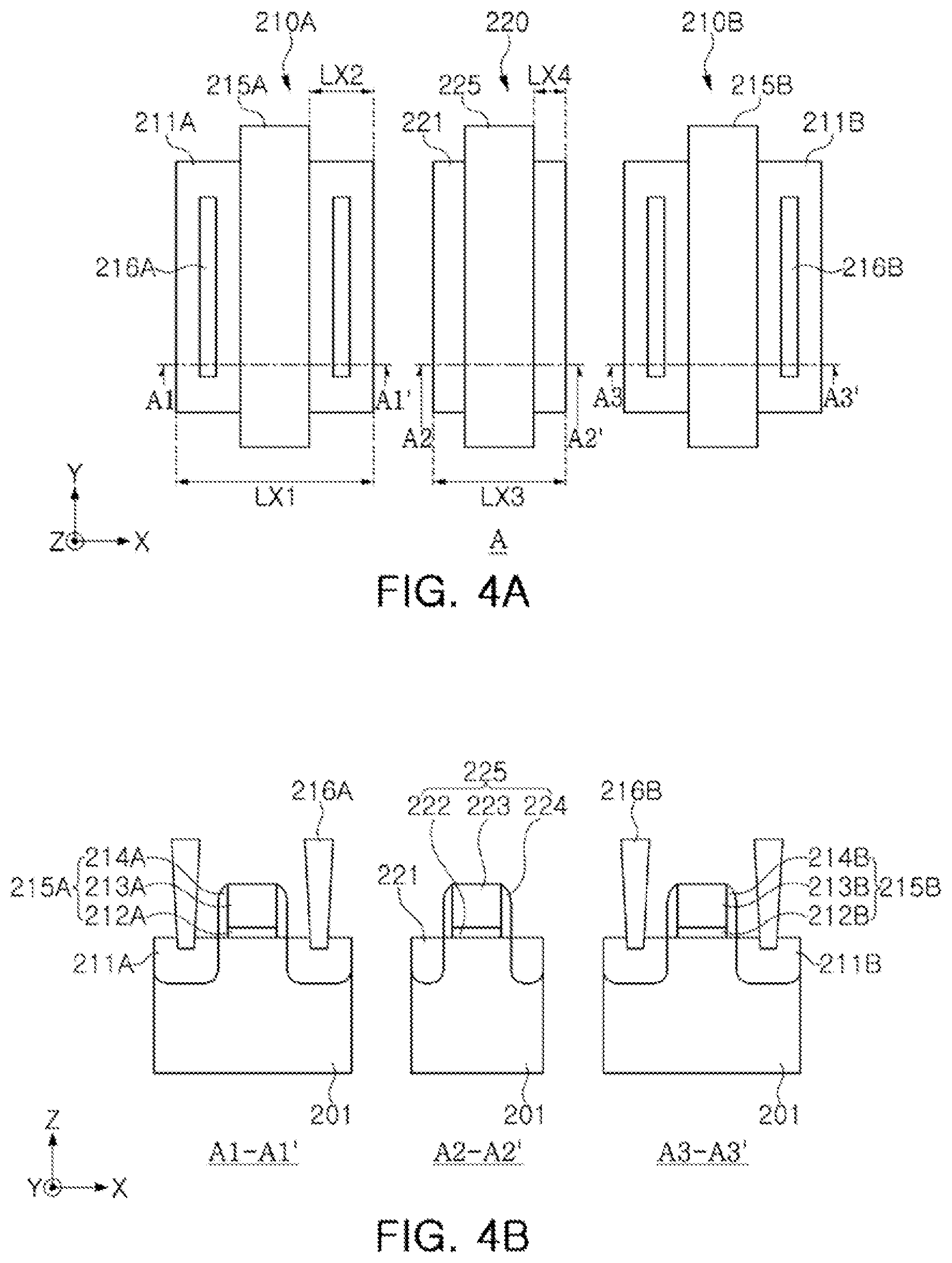 Patent US12453097 Figure 4 – Semiconductor device and memory device including a dummy element