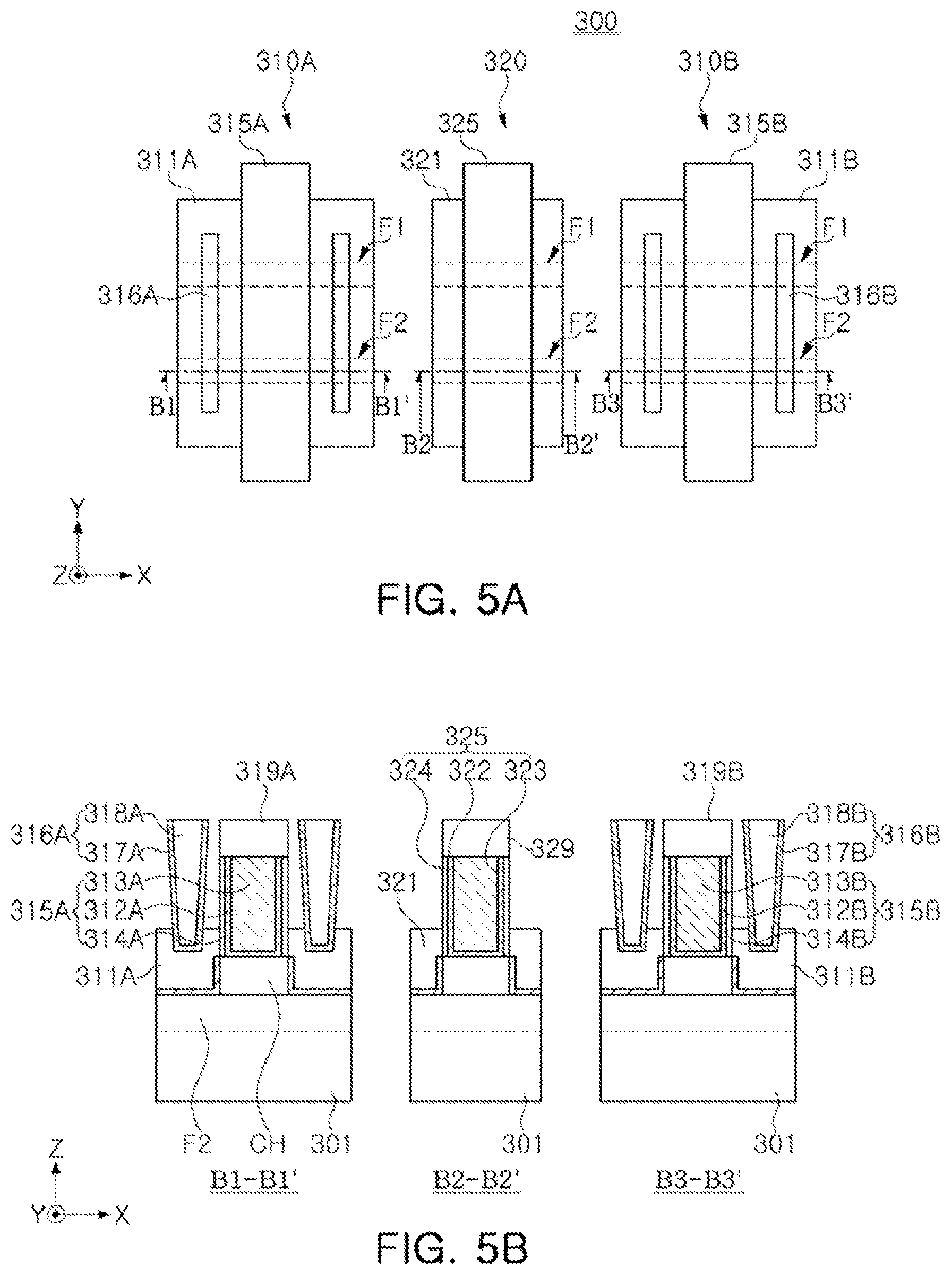 Patent US12453097 Figure 5 – Semiconductor device and memory device including a dummy element