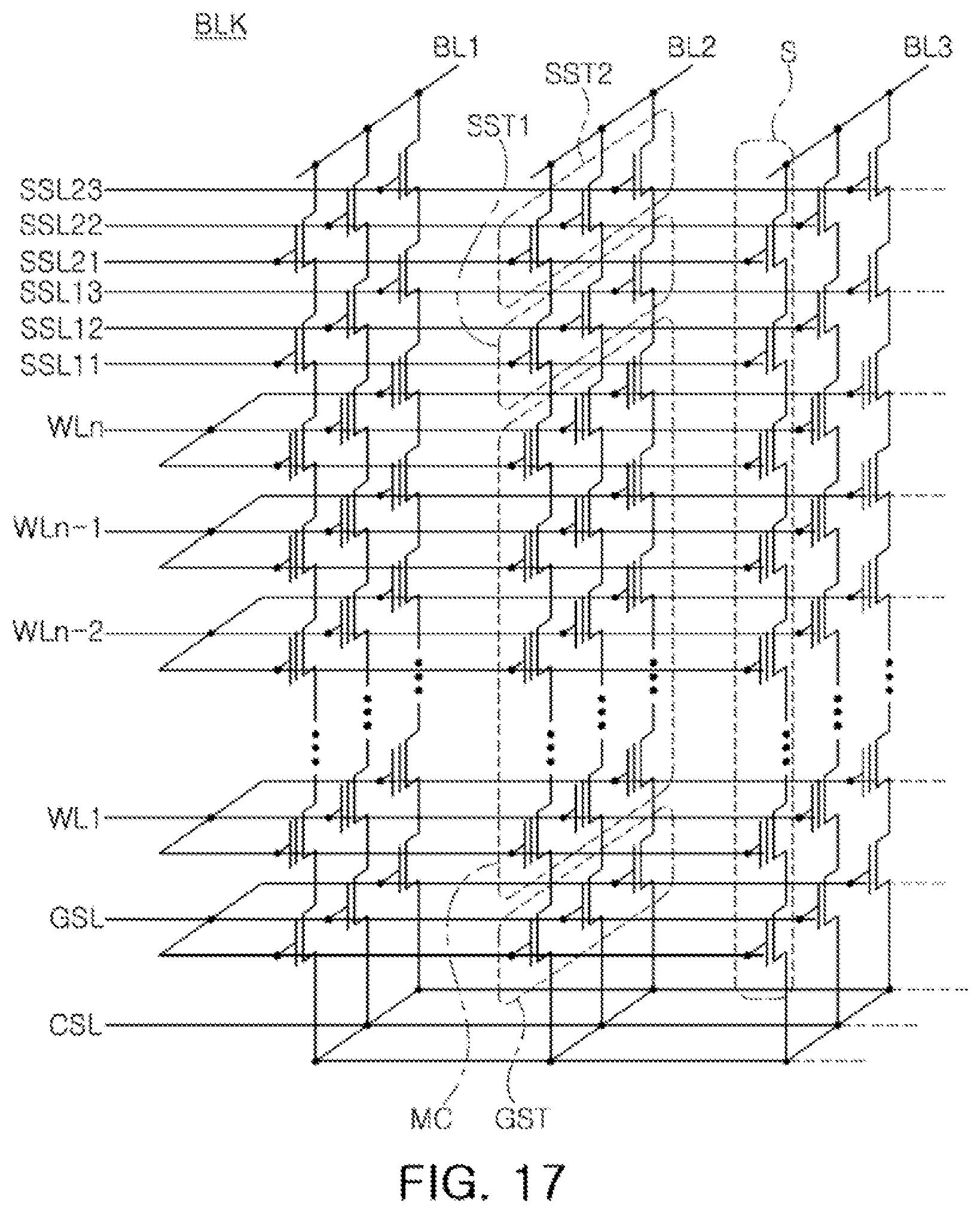 Patent US12453097 Figure 15 – Semiconductor device and memory device including a dummy element