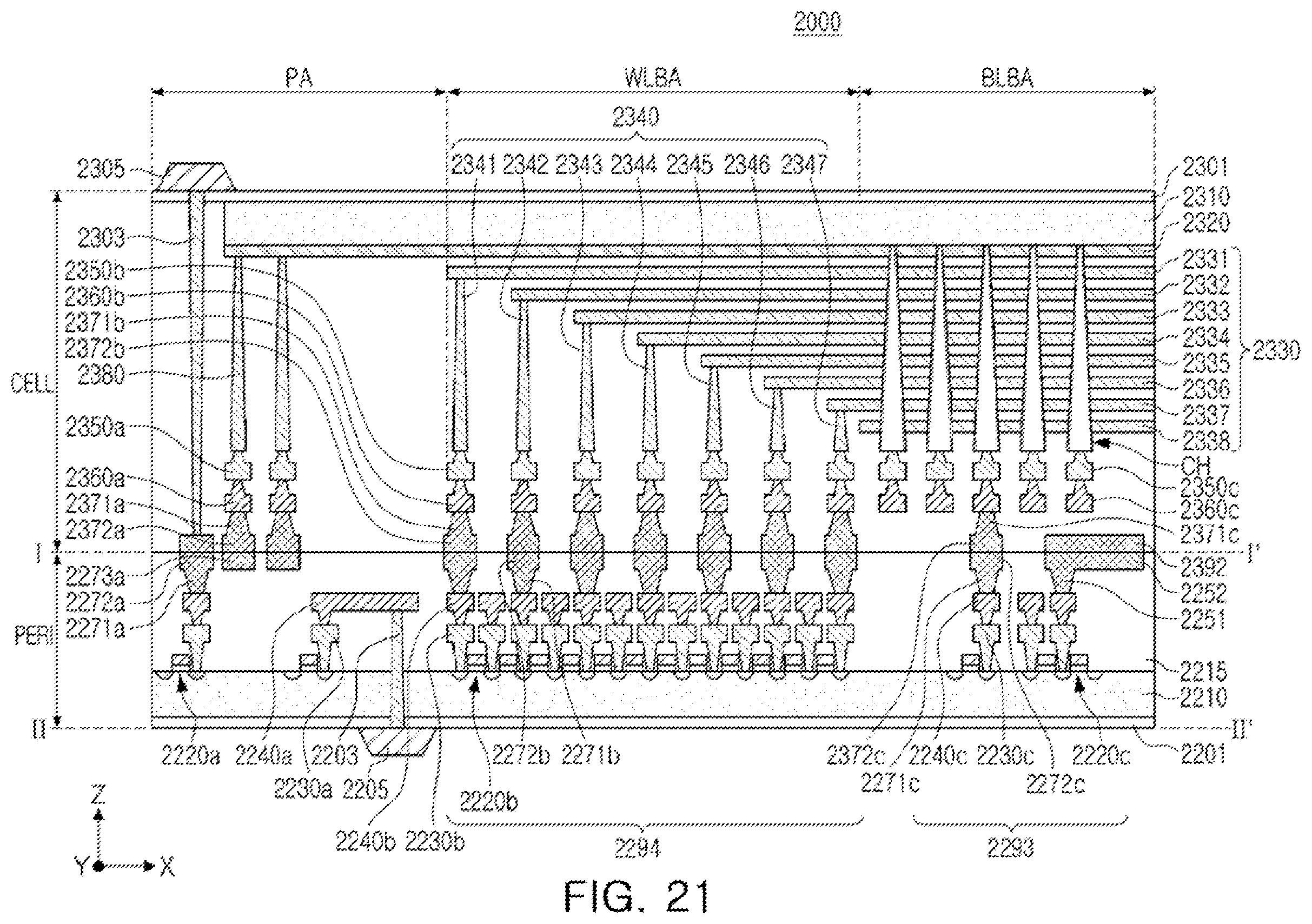 Patent US12453097 Figure 19 – Semiconductor device and memory device including a dummy element