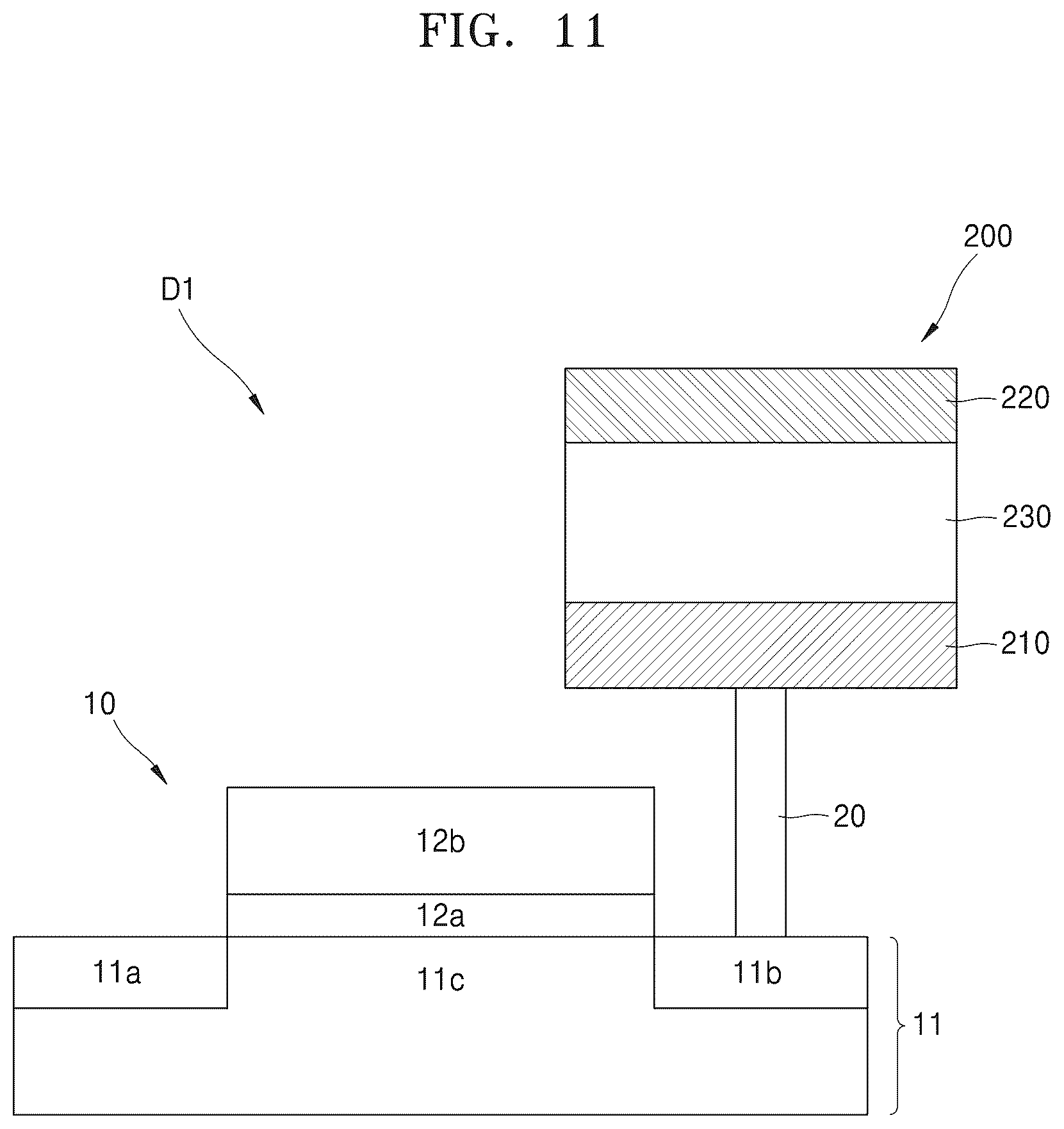 Patent US12453106 Figure 11 – Capacitor device and semiconductor device including the same