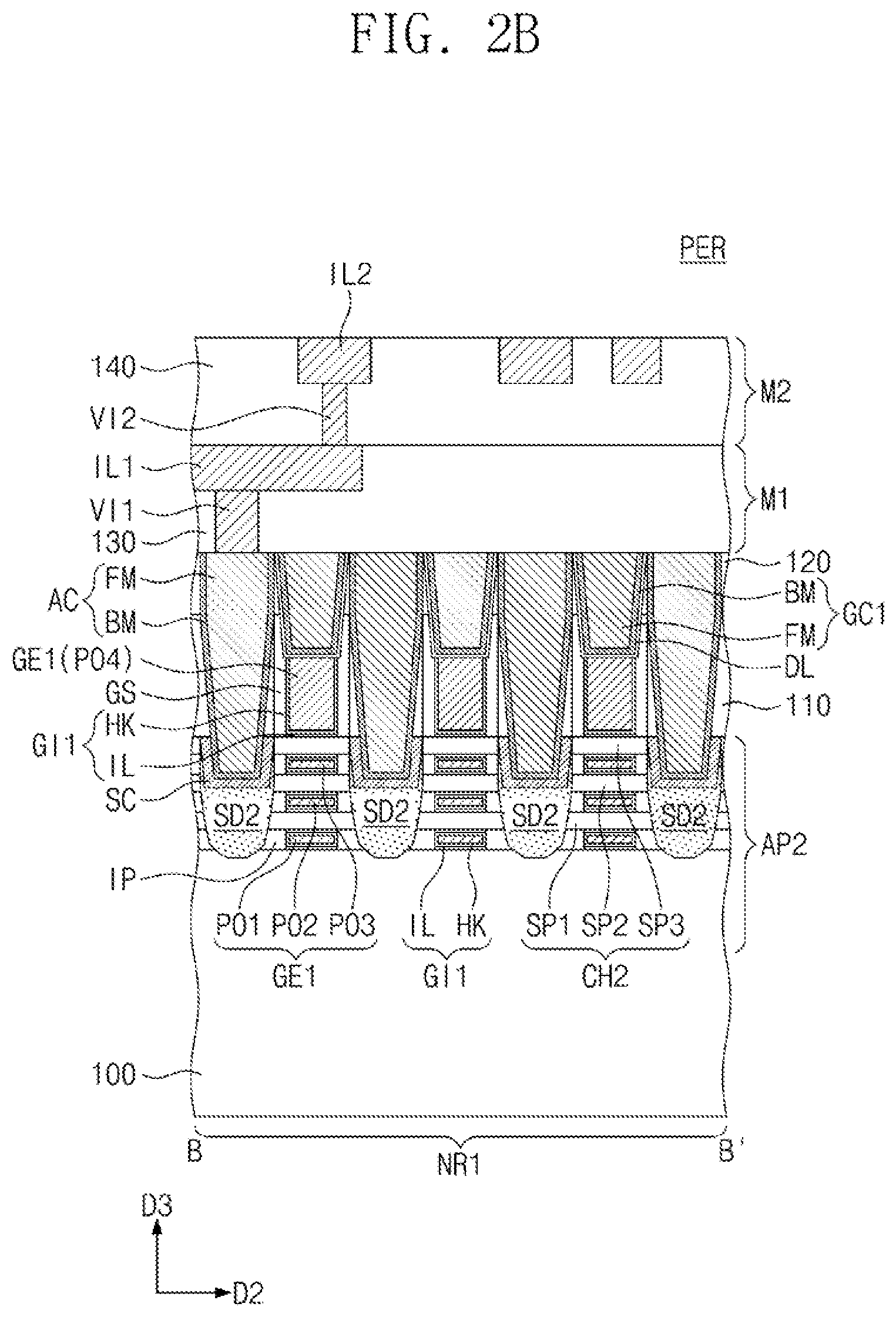 Patent US12453125 Figure 3 – Semiconductor device