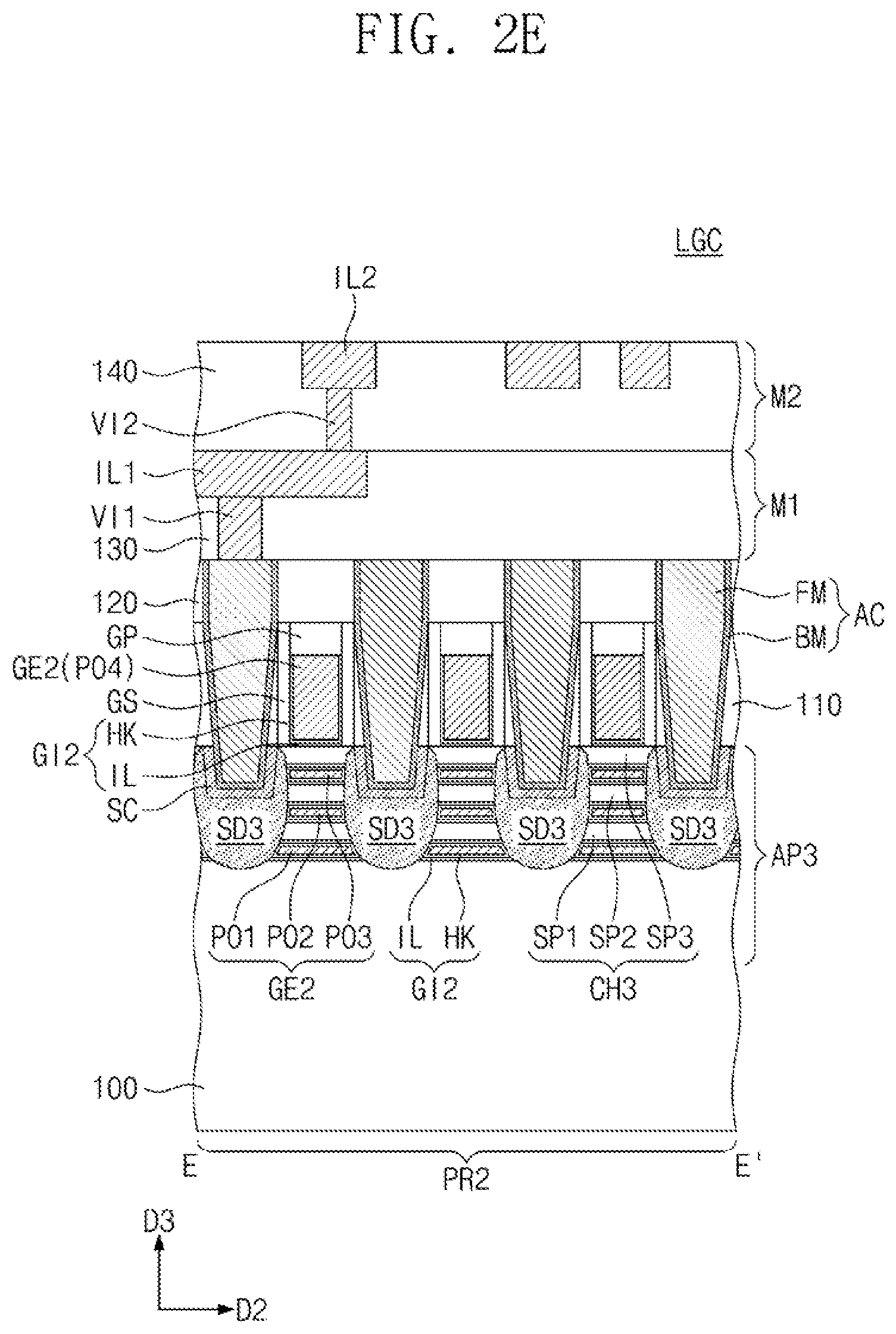Patent US12453125 Figure 6 – Semiconductor device