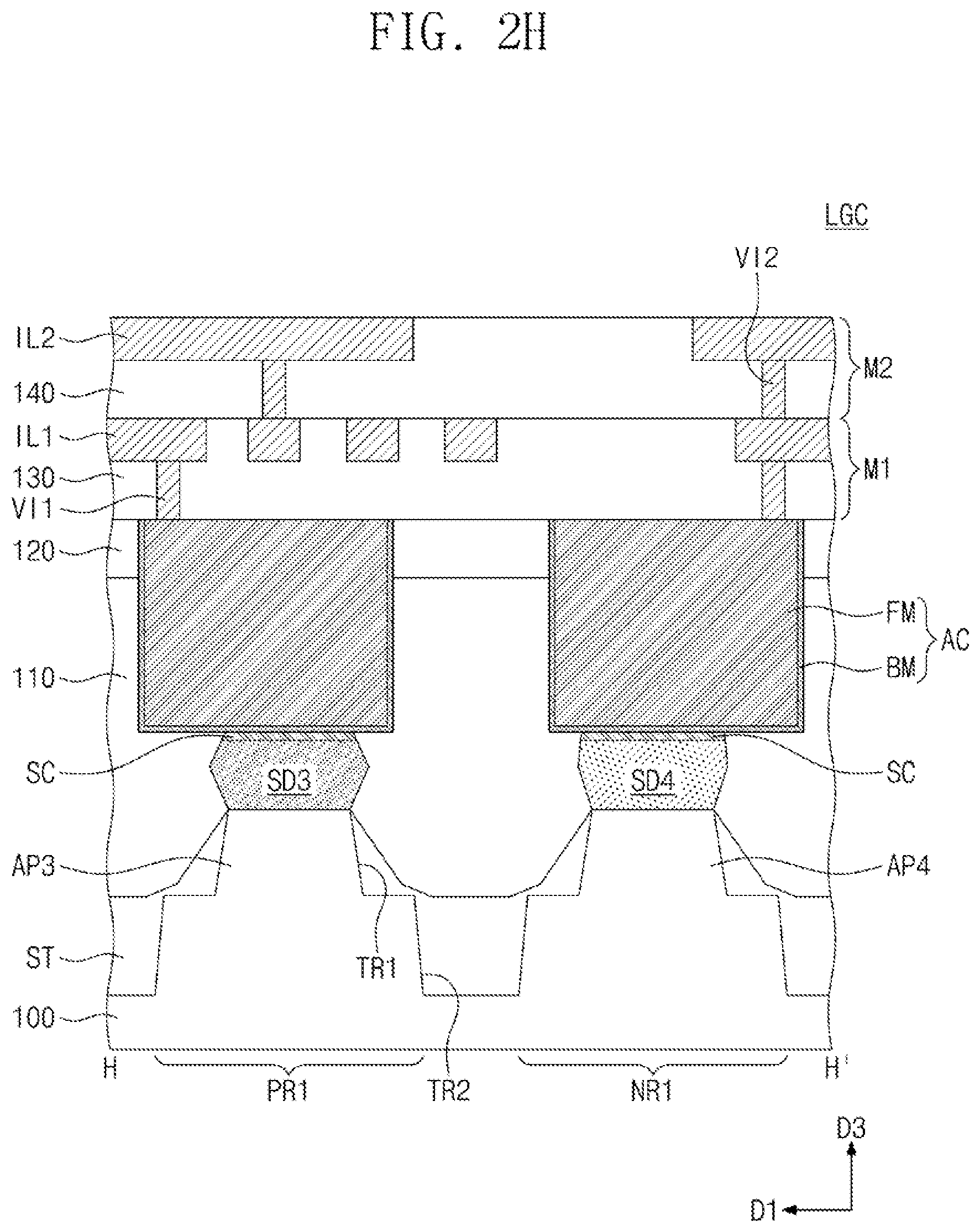 Patent US12453125 Figure 9 – Semiconductor device