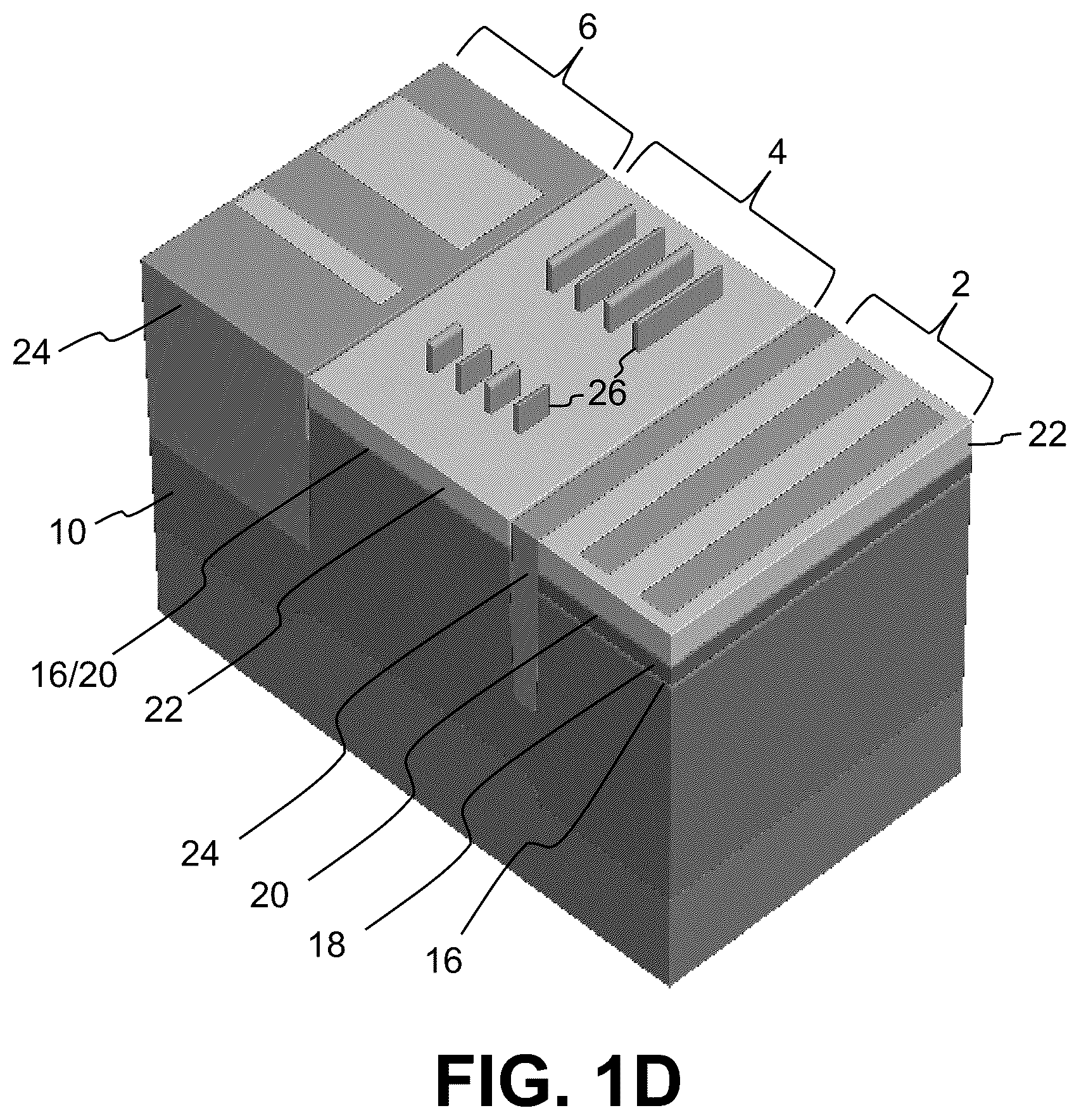 Patent US12453136 Figure 4 – Method of forming a device with planar split gate non-volatile memory cells, planar HV devices, and FinFET logic devices on a substrate