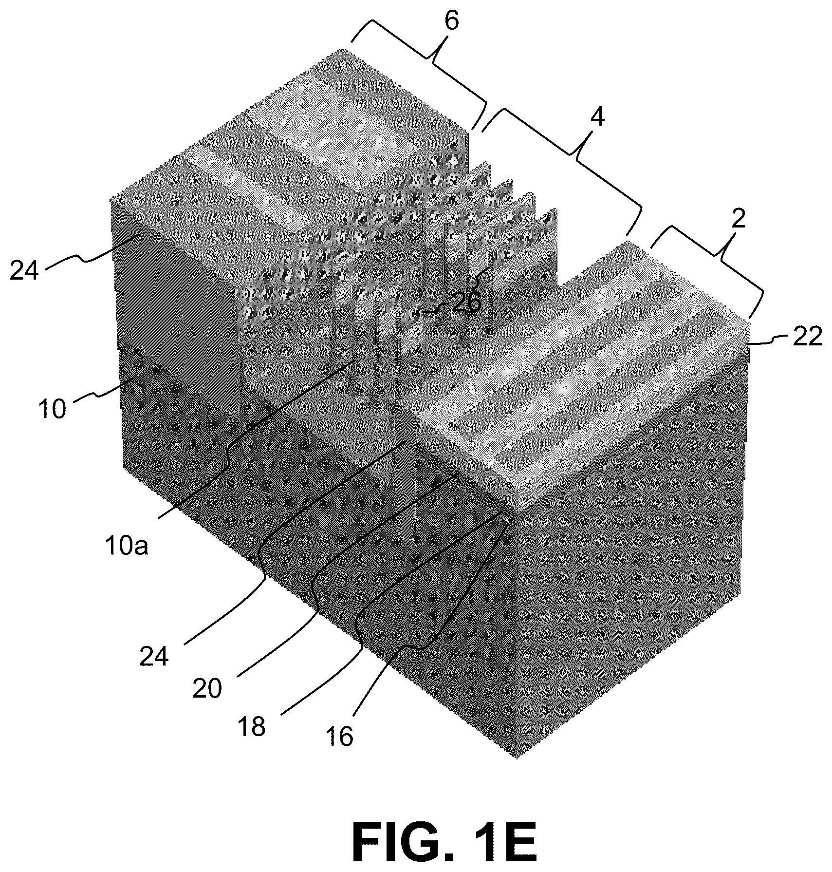 Patent US12453136 Figure 5 – Method of forming a device with planar split gate non-volatile memory cells, planar HV devices, and FinFET logic devices on a substrate