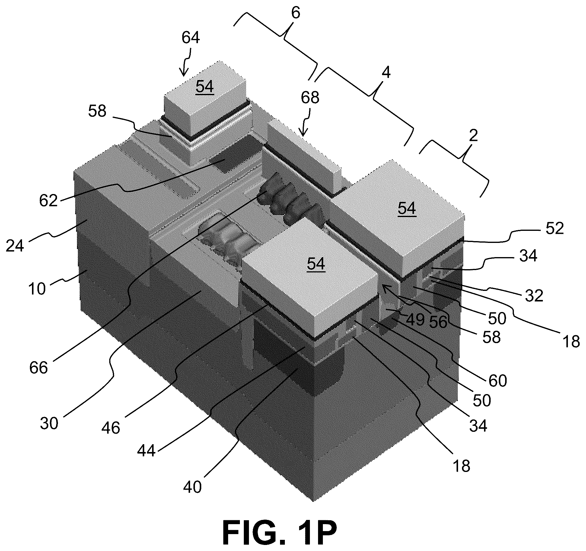 Patent US12453136 Figure 16 – Method of forming a device with planar split gate non-volatile memory cells, planar HV devices, and FinFET logic devices on a substrate