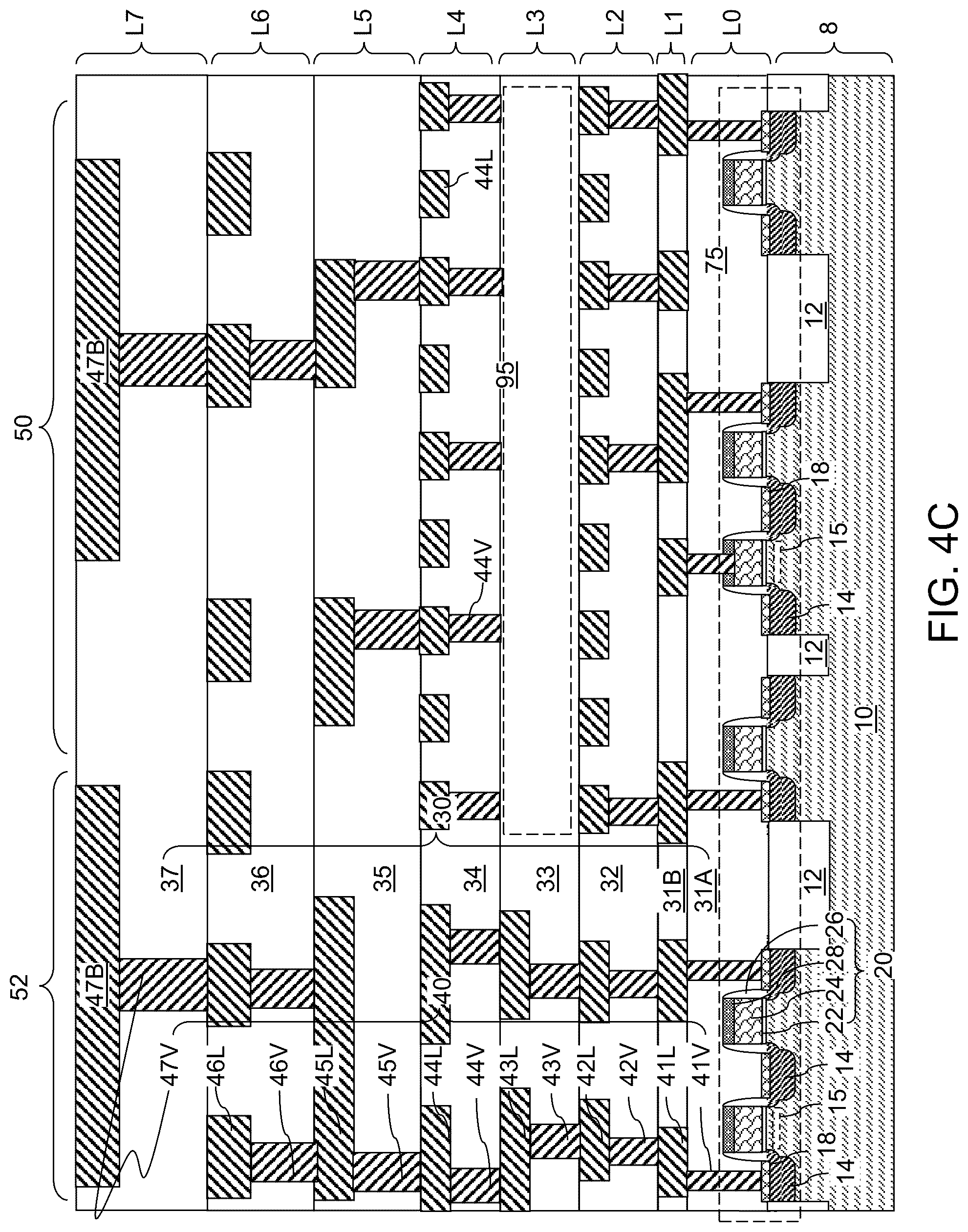 Patent US12453137 Figure 5 – Ferroelectric memory devices having improved ferroelectric properties and methods of making the same