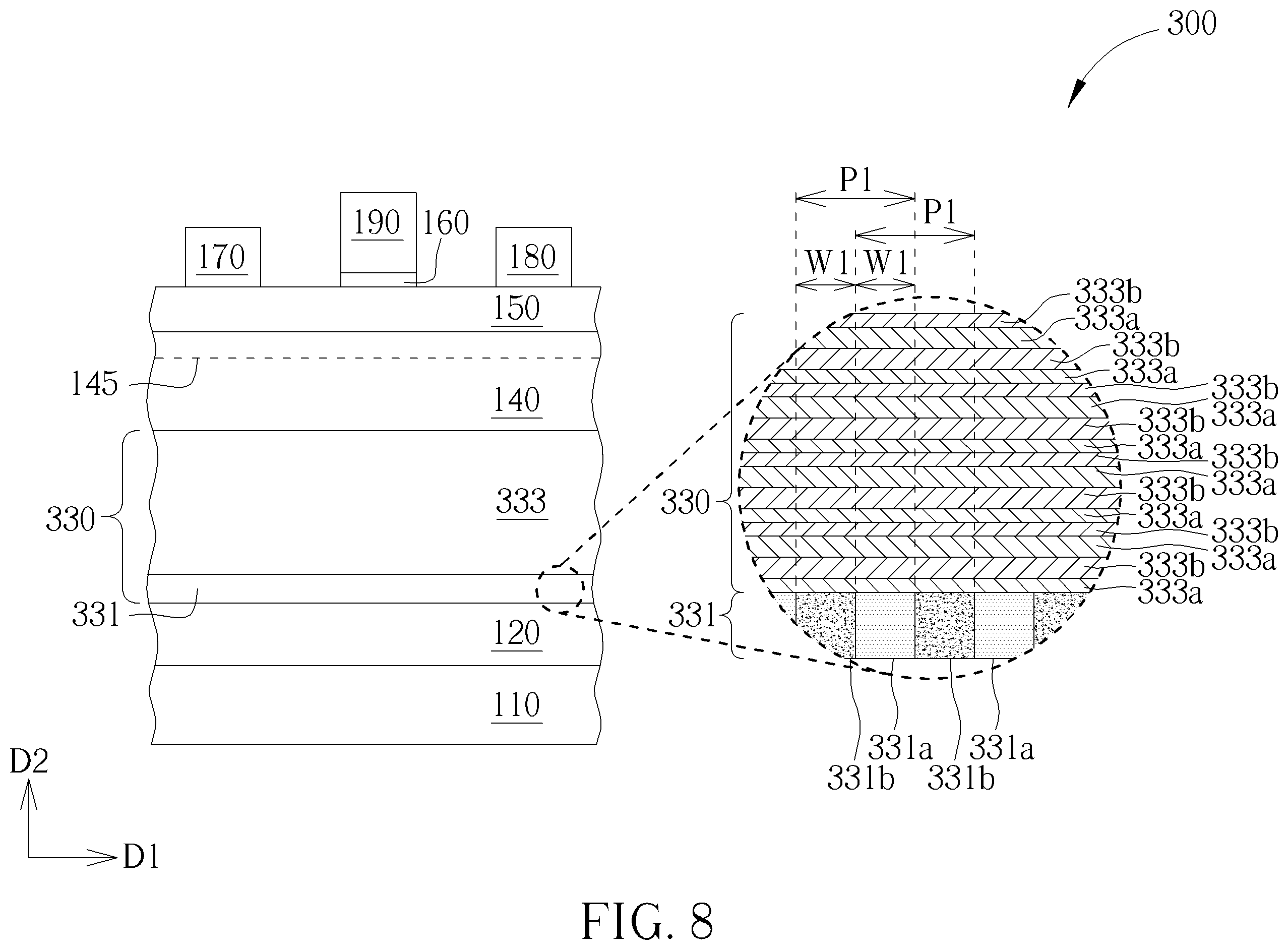 Patent US12453149 Figure 5 – Fabricating method of semiconductor device