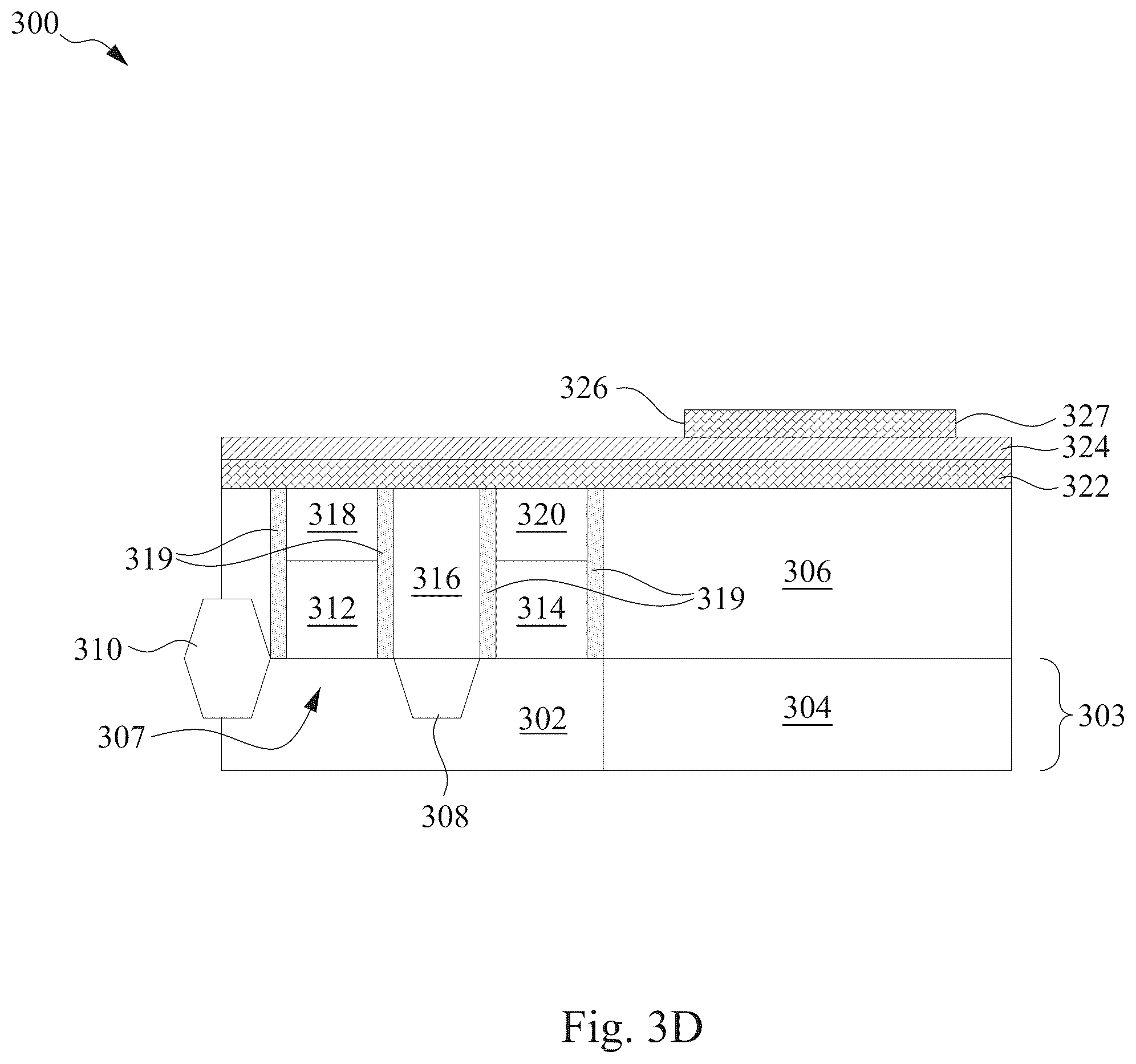 Patent US12453168 Figure 6 – Semiconductor device with short-resistant capacitor plate