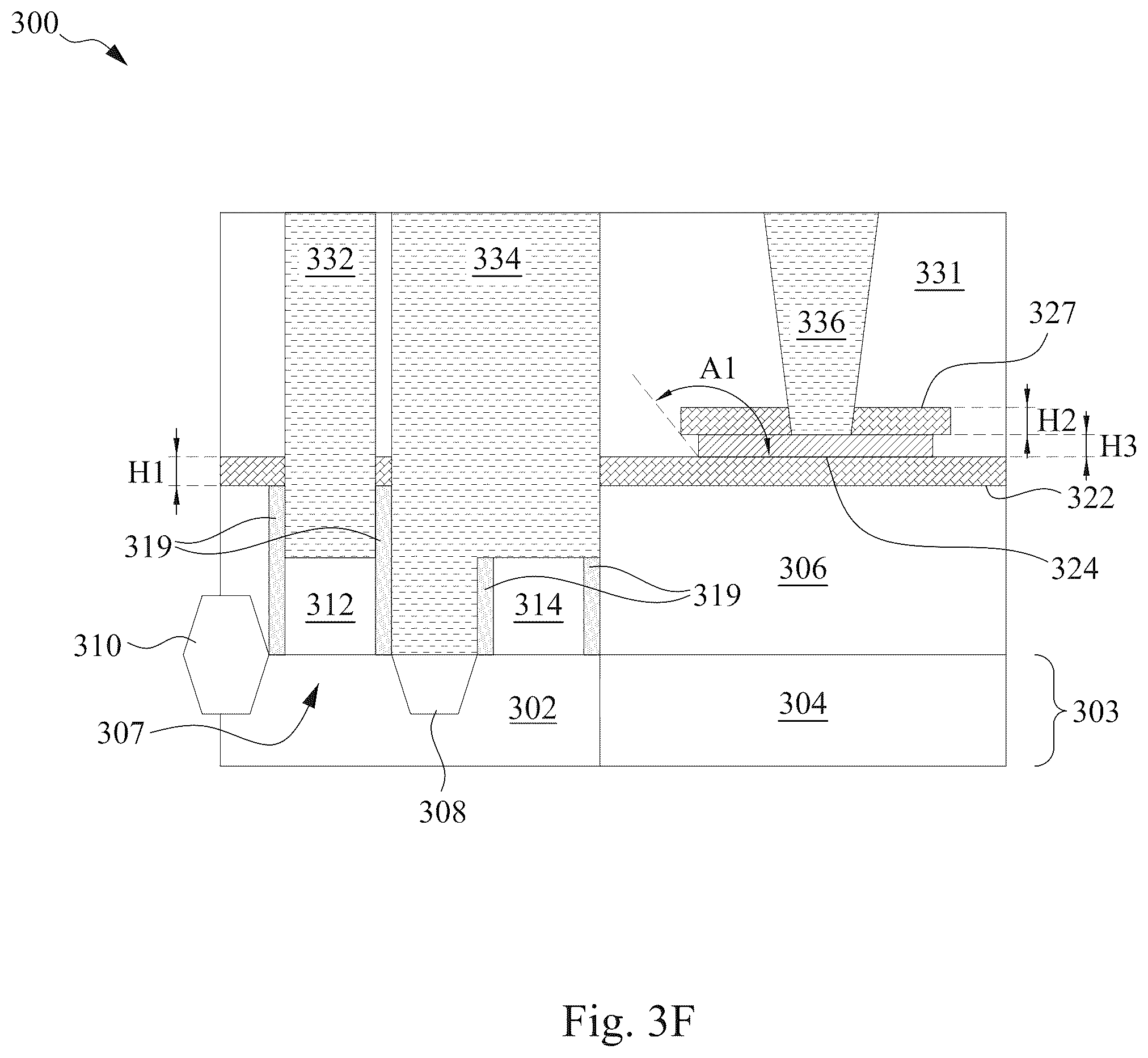 Patent US12453168 Figure 8 – Semiconductor device with short-resistant capacitor plate