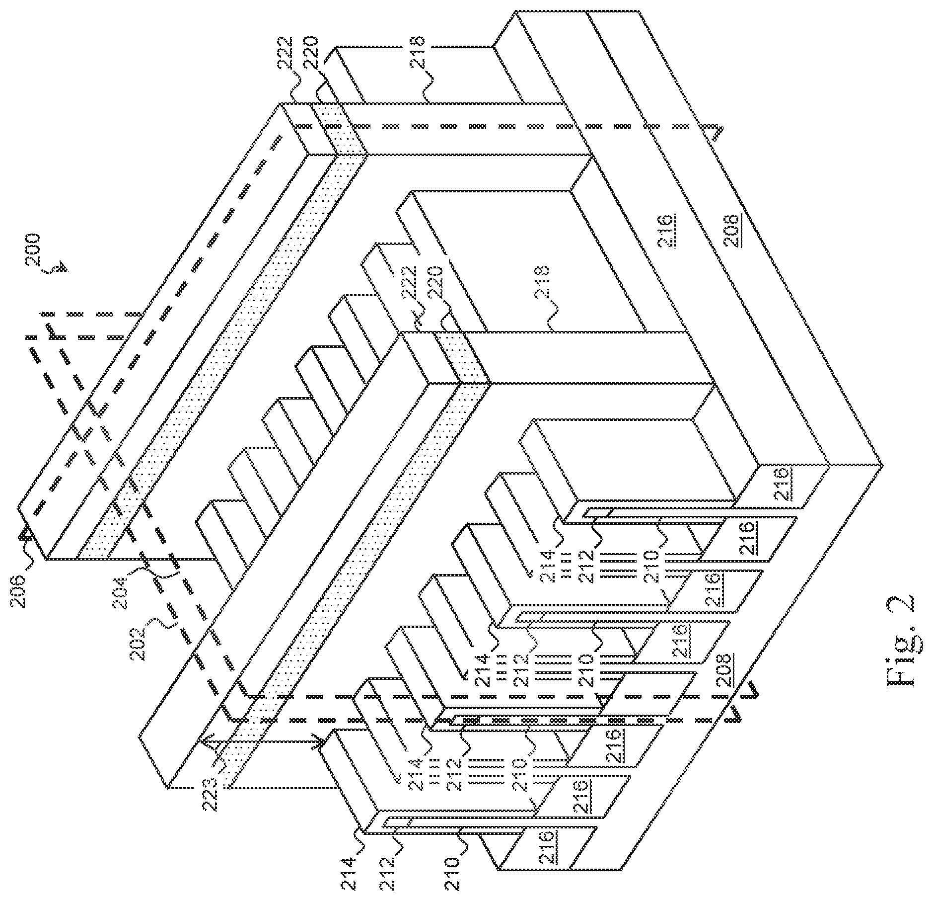 Patent US12453174 Figure 3 – Integrated circuits with finFET gate structures