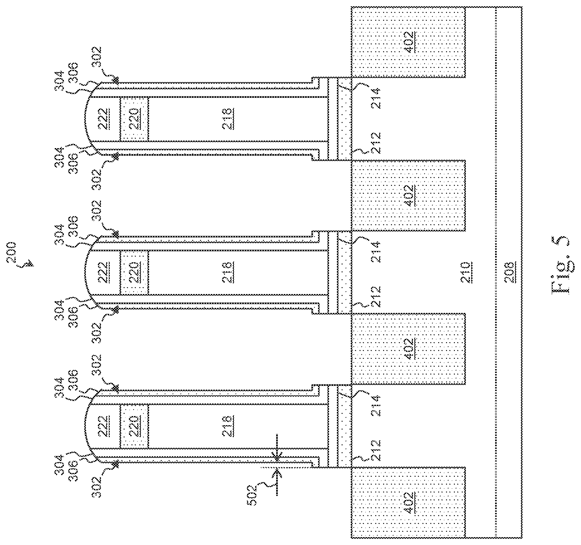 Patent US12453174 Figure 6 – Integrated circuits with finFET gate structures