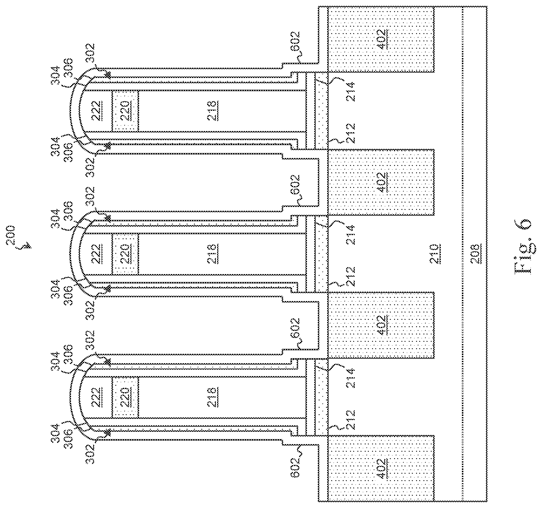 Patent US12453174 Figure 7 – Integrated circuits with finFET gate structures