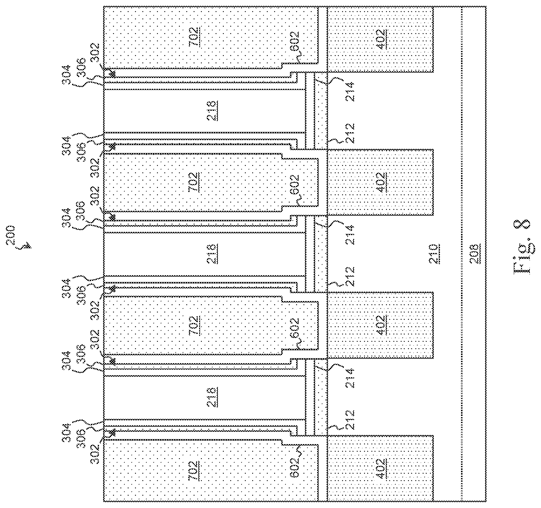 Patent US12453174 Figure 9 – Integrated circuits with finFET gate structures
