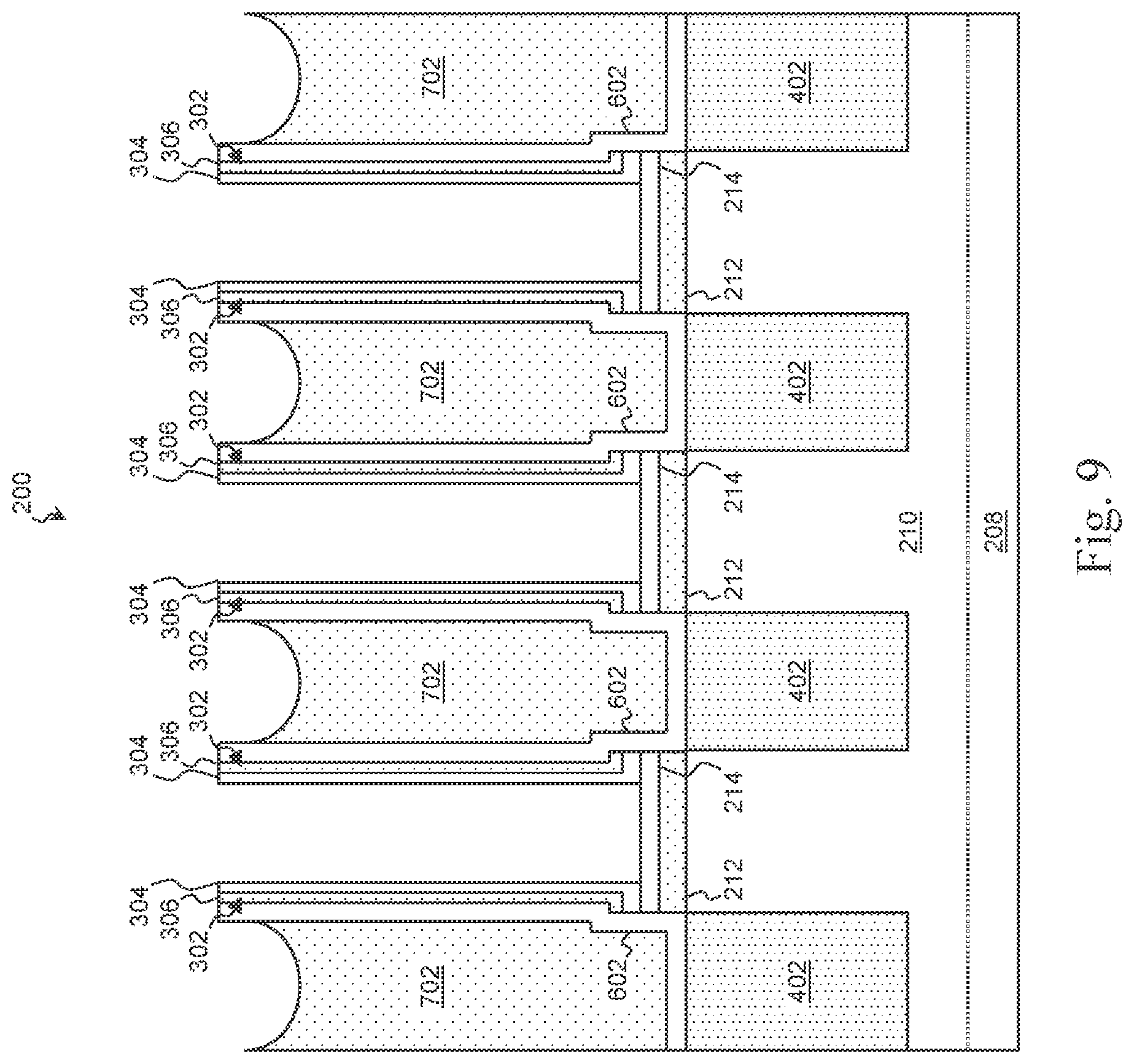Patent US12453174 Figure 10 – Integrated circuits with finFET gate structures