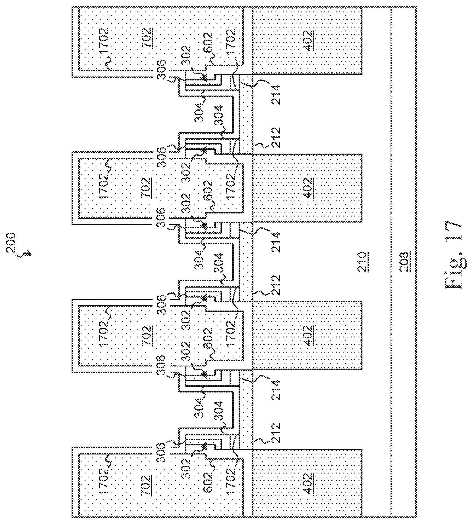 Patent US12453174 Figure 18 – Integrated circuits with finFET gate structures