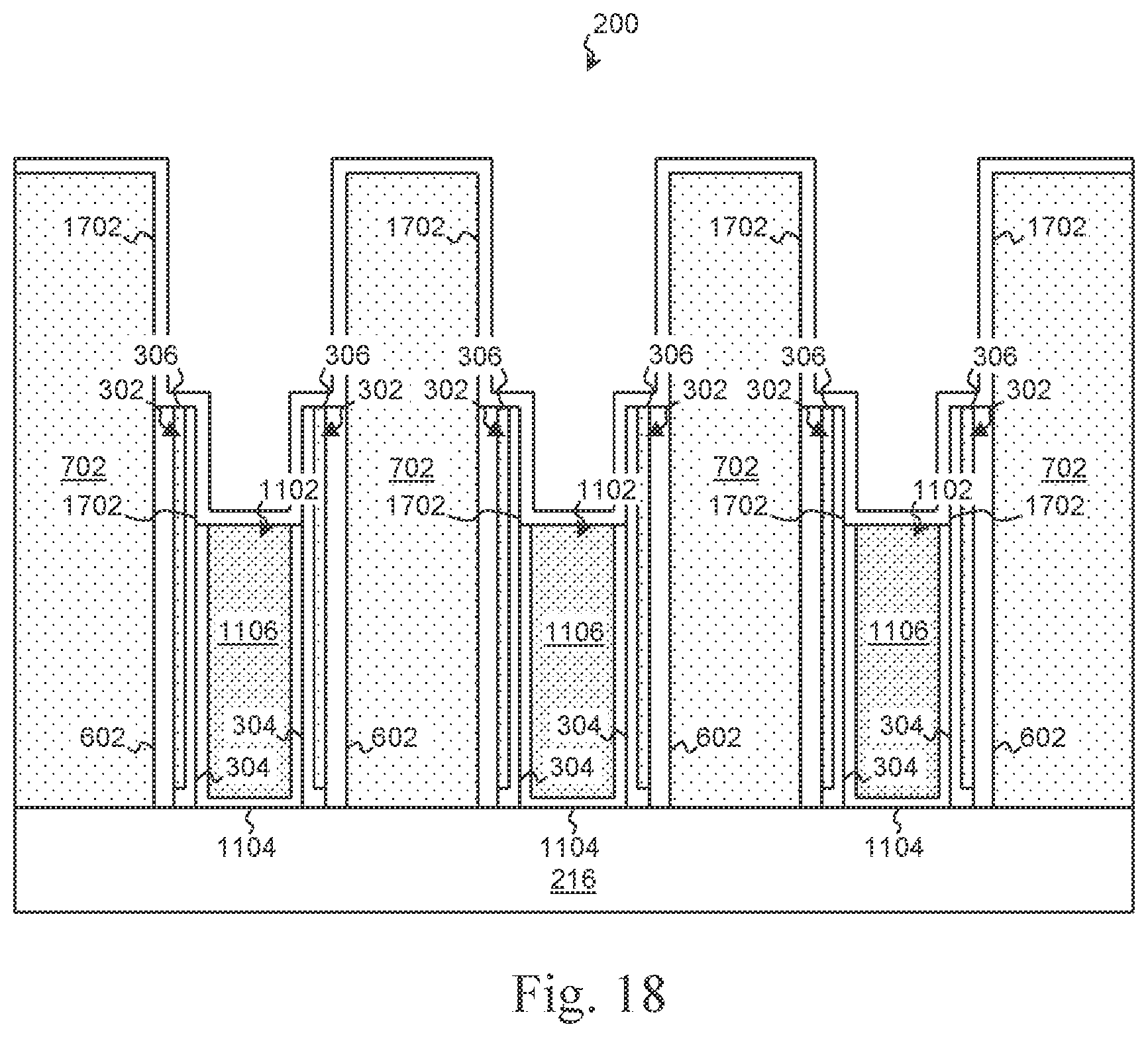 Patent US12453174 Figure 19 – Integrated circuits with finFET gate structures