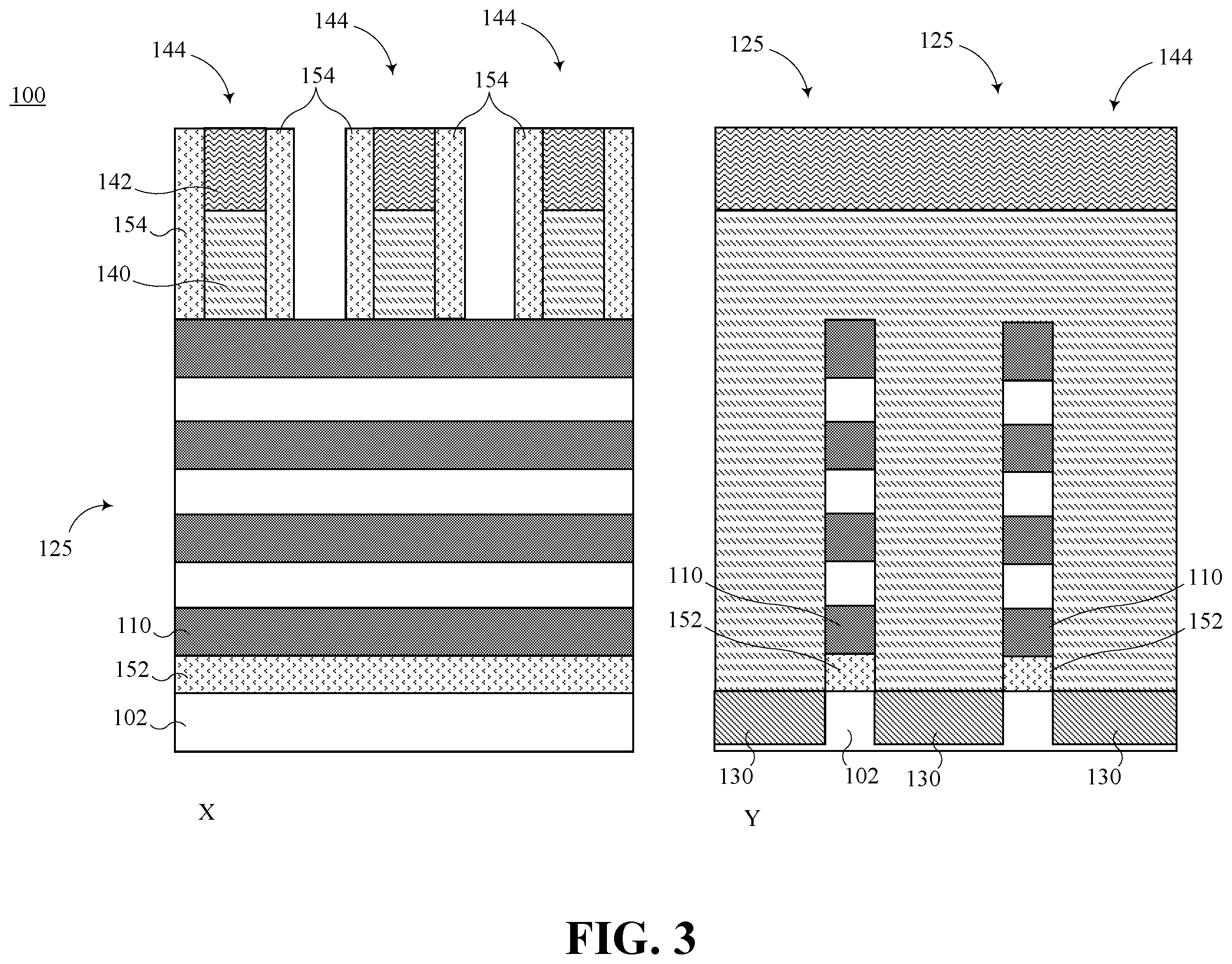 Patent US12453176 Figure 3 – Heterogeneous gate all around dielectric thickness