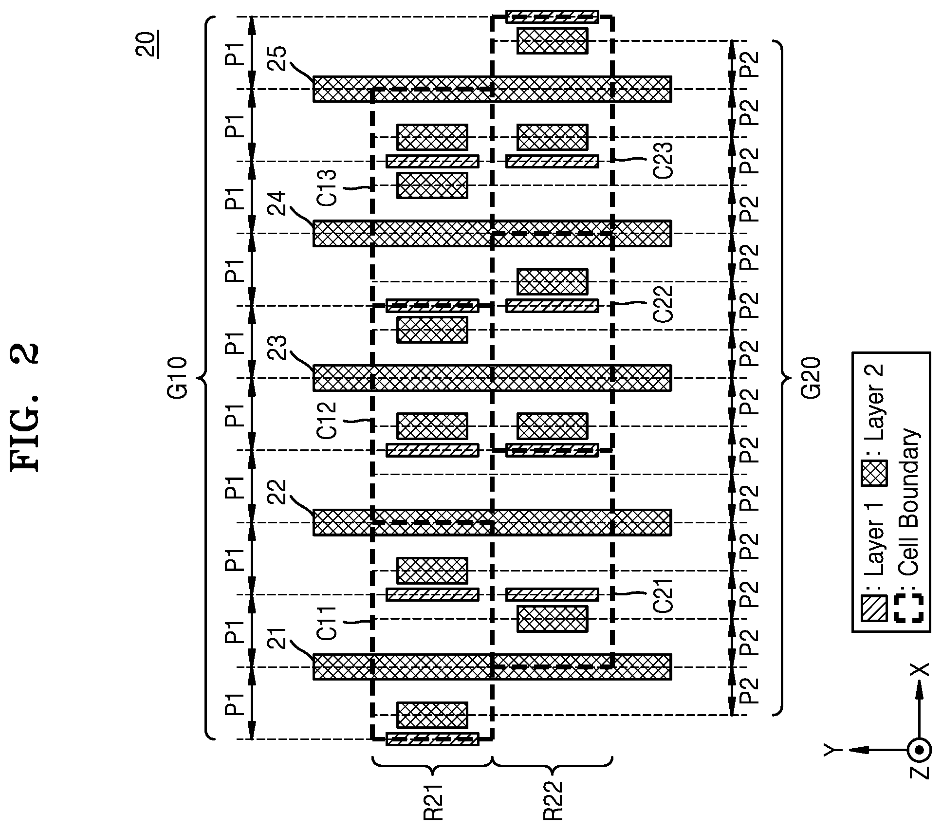 Patent US12453184 Figure 3 – Integrated circuit including standard cells and method of designing the same