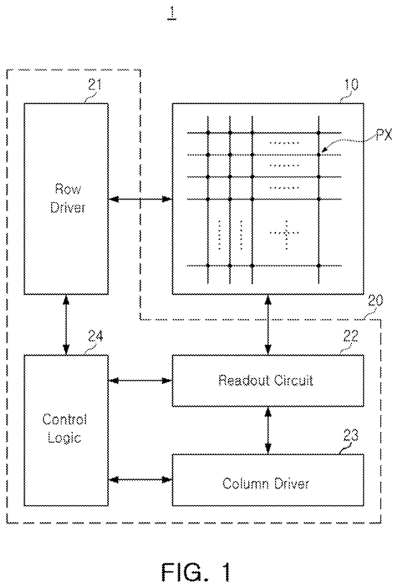 Patent US12453194 Figure 1 – Image sensor