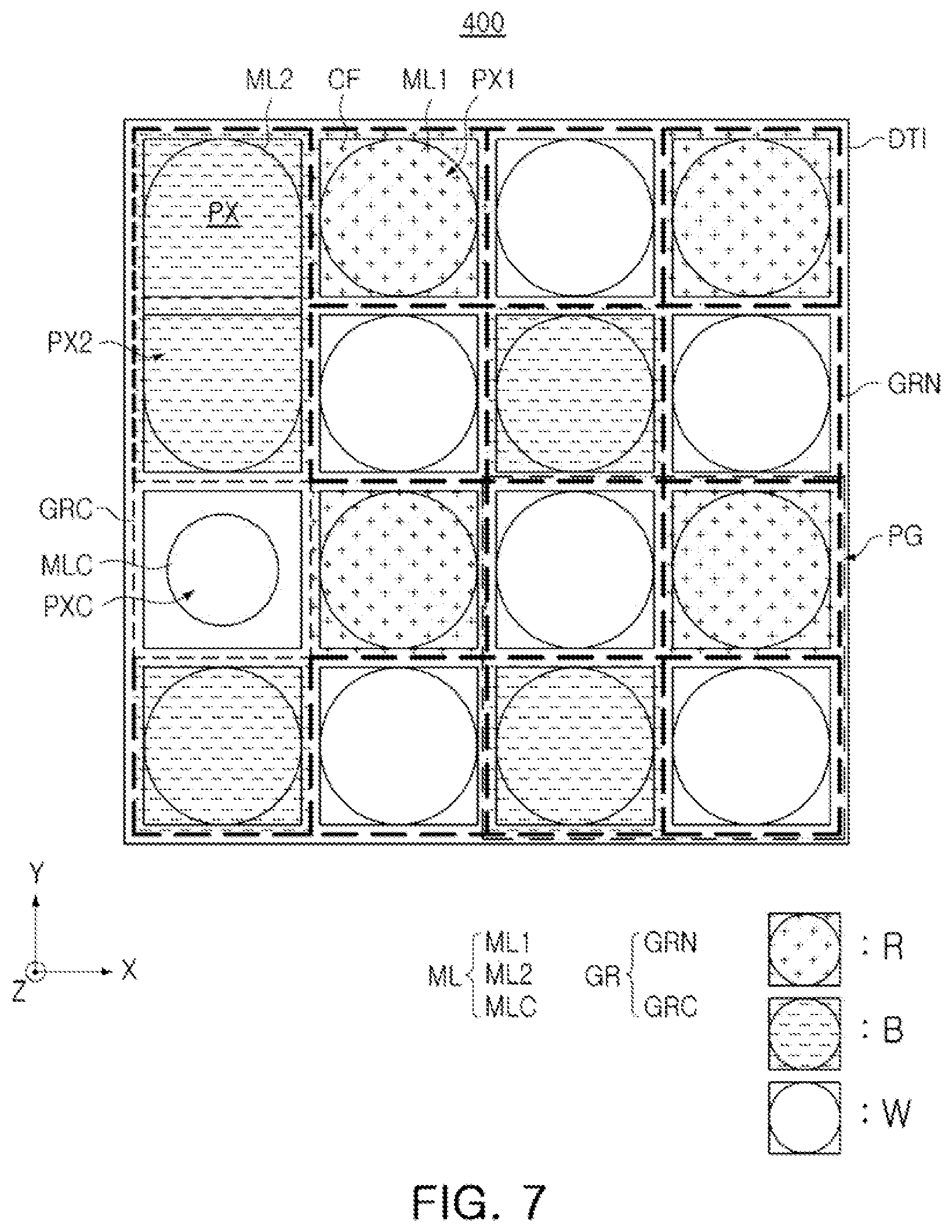 Patent US12453194 Figure 8 – Image sensor