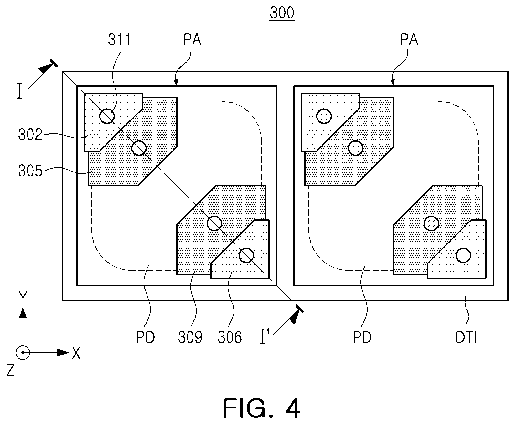 Patent US12453200 Figure 4 – Image sensor