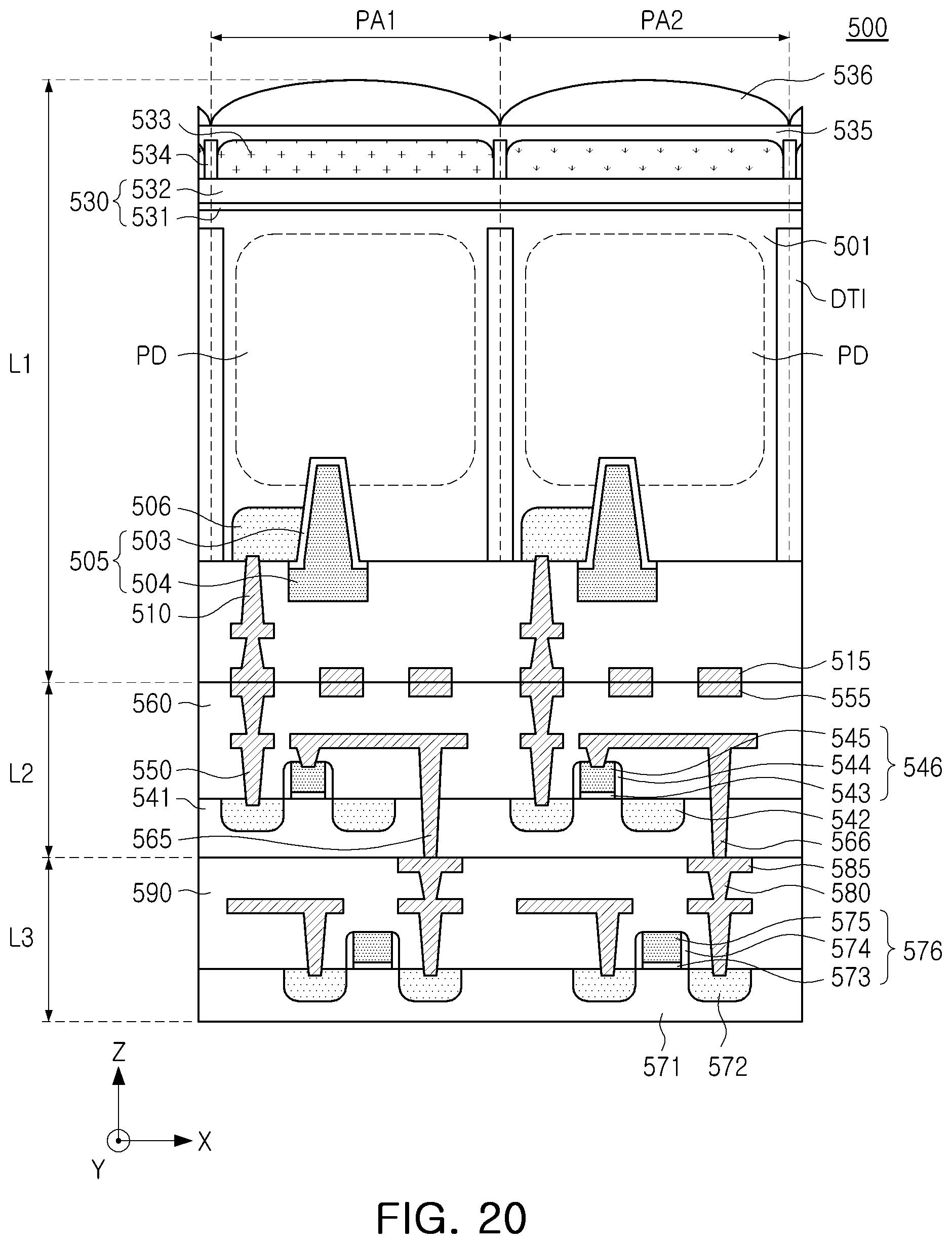 Patent US12453200 Figure 17 – Image sensor