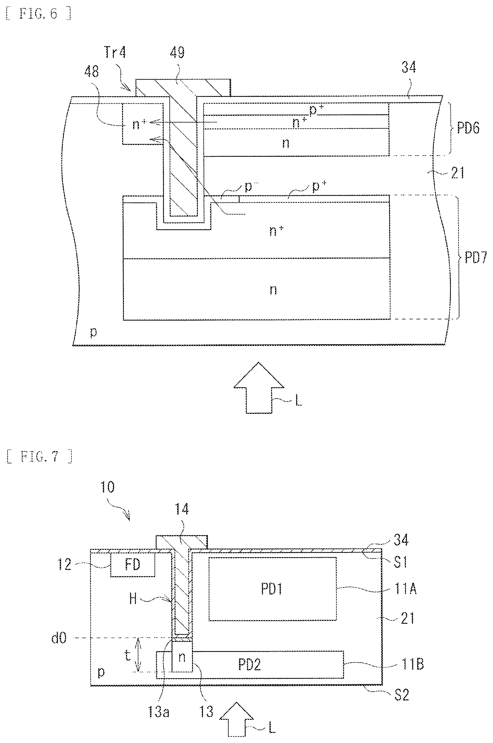 Patent US12453201 Figure 7 – Solid-state image pickup device, method of manufacturing solid-state image pickup device, and electronic apparatus