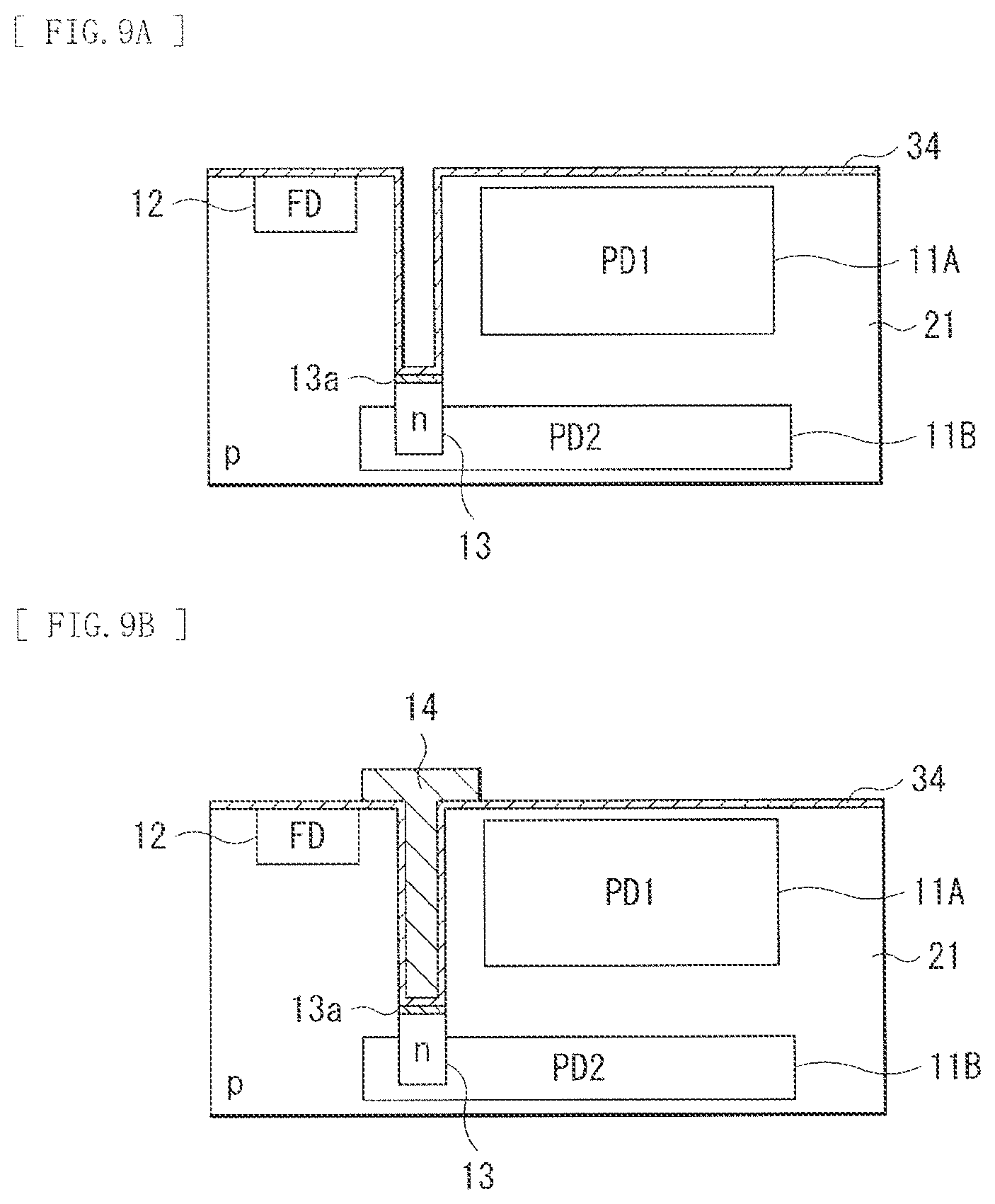 Patent US12453201 Figure 9 – Solid-state image pickup device, method of manufacturing solid-state image pickup device, and electronic apparatus