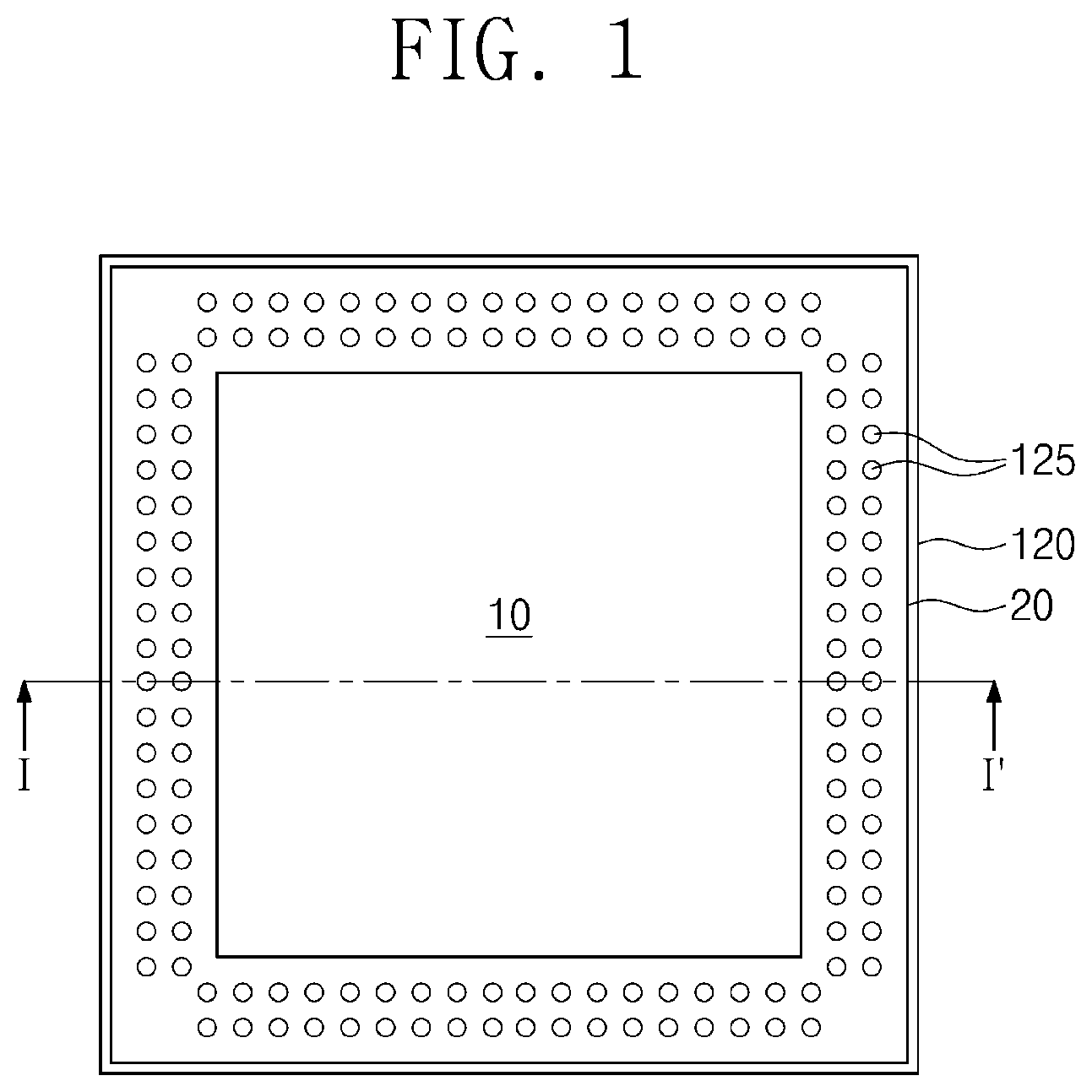 Patent US12453204 Figure 1 – Semiconductor package and method of manufacturing the same