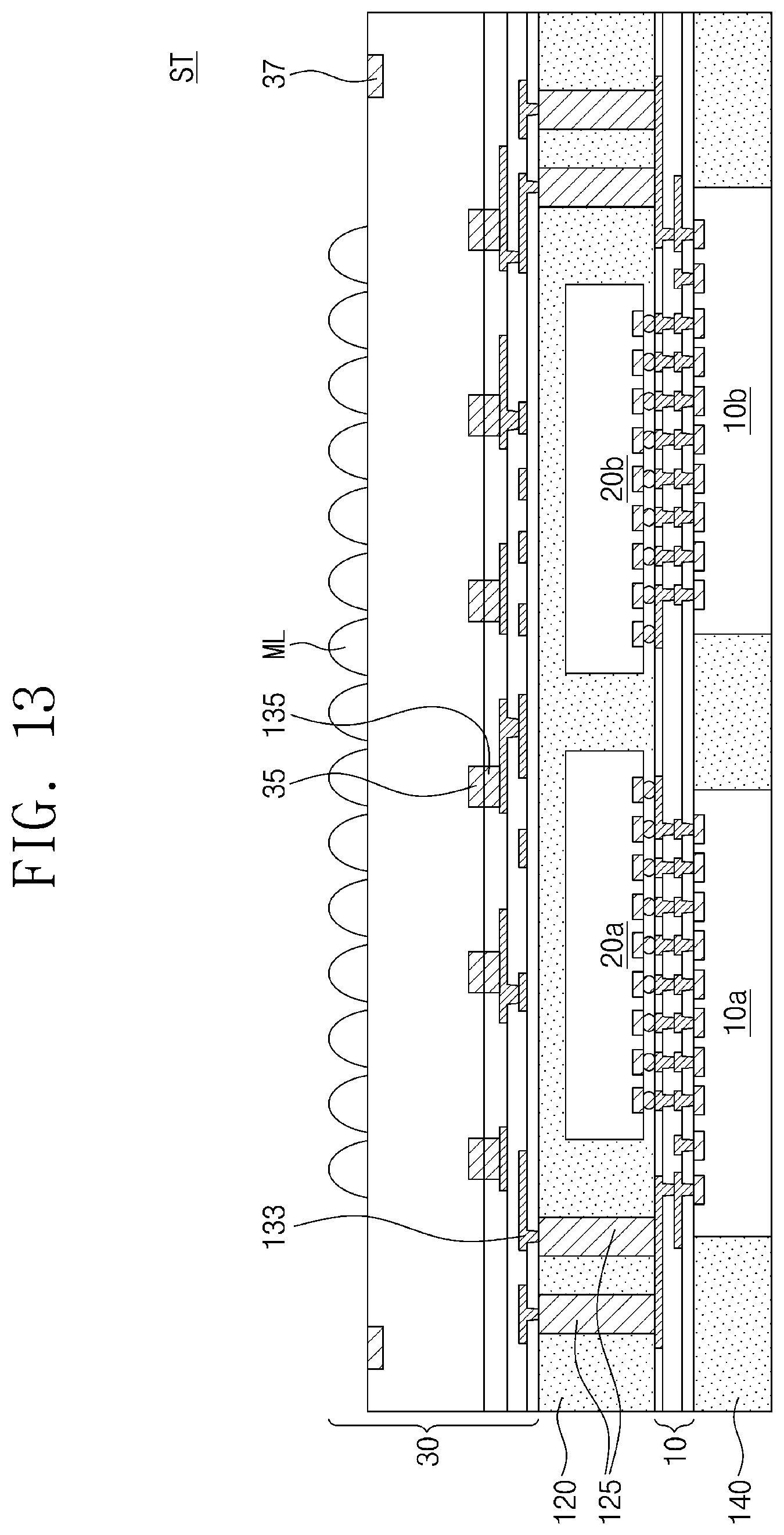 Patent US12453204 Figure 15 – Semiconductor package and method of manufacturing the same