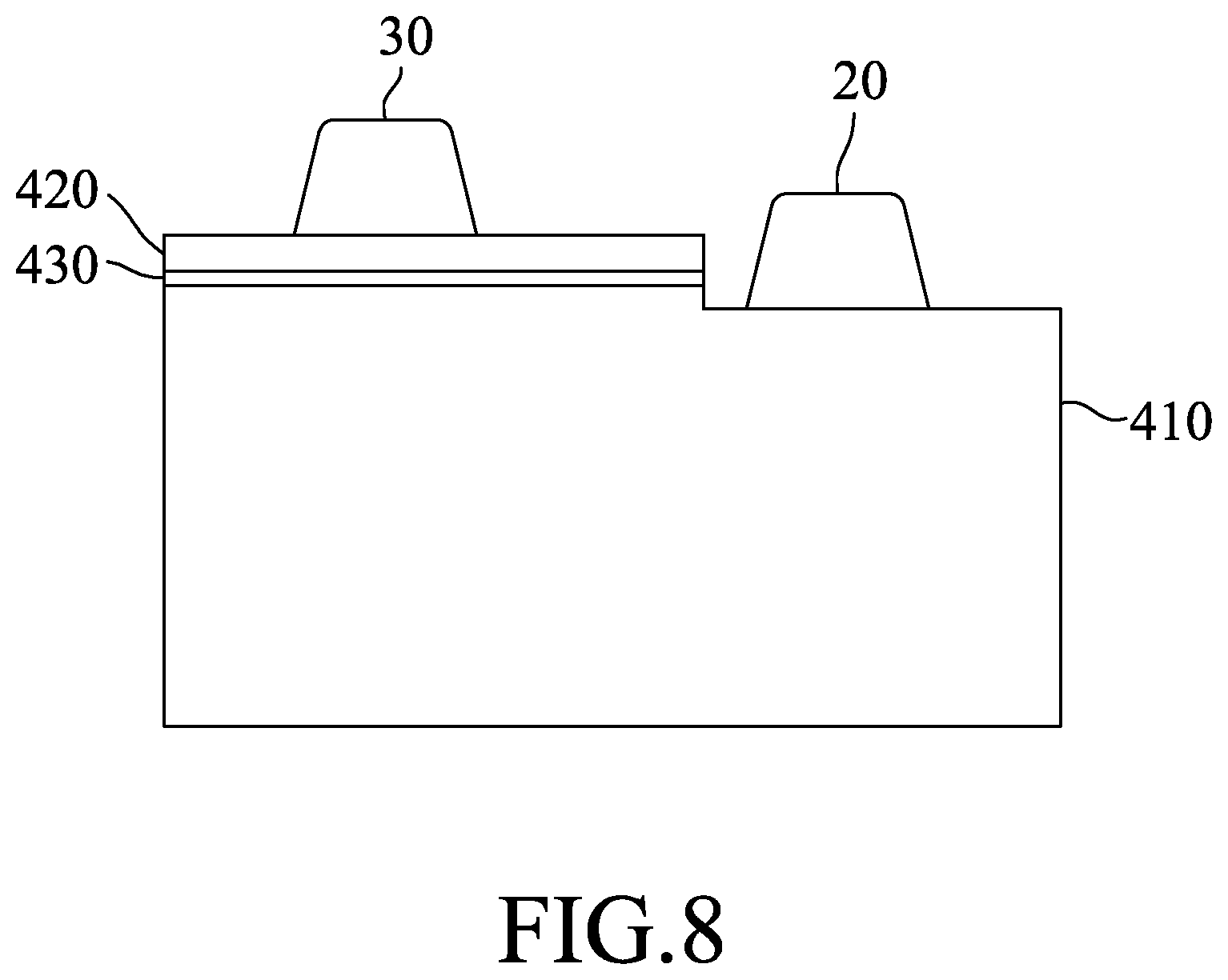Patent US12453219 Figure 7 – Light emitting diode and method for making the same