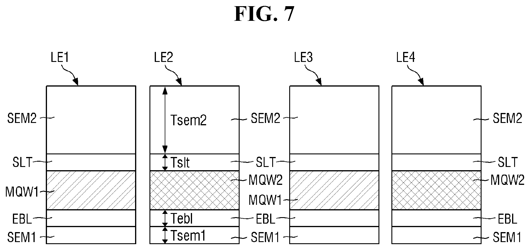 Patent US12453229 Figure 7 – Display device and method of fabricating the same