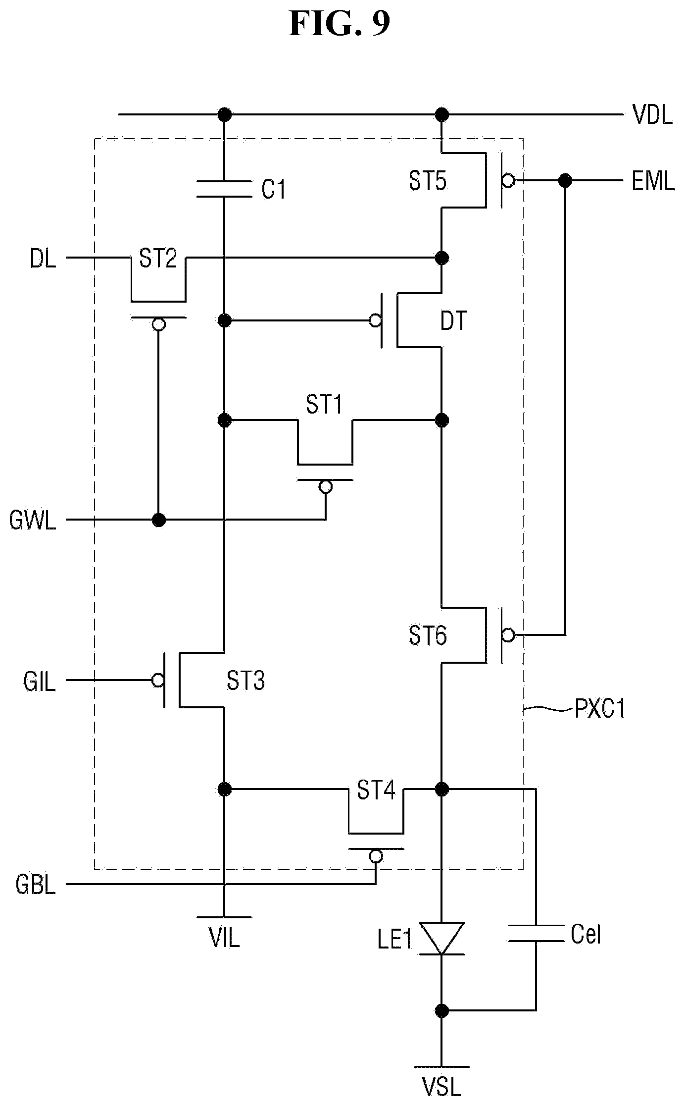 Patent US12453229 Figure 9 – Display device and method of fabricating the same