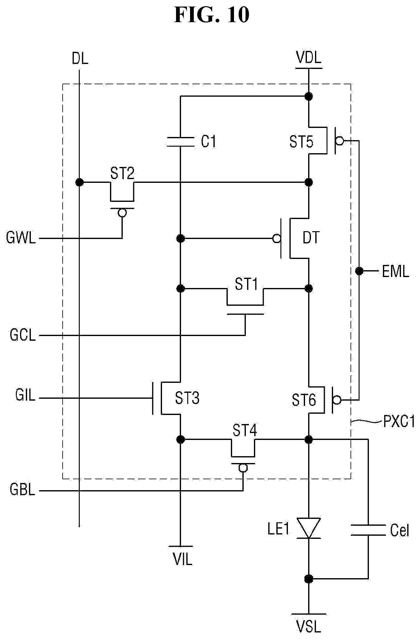 Patent US12453229 Figure 10 – Display device and method of fabricating the same